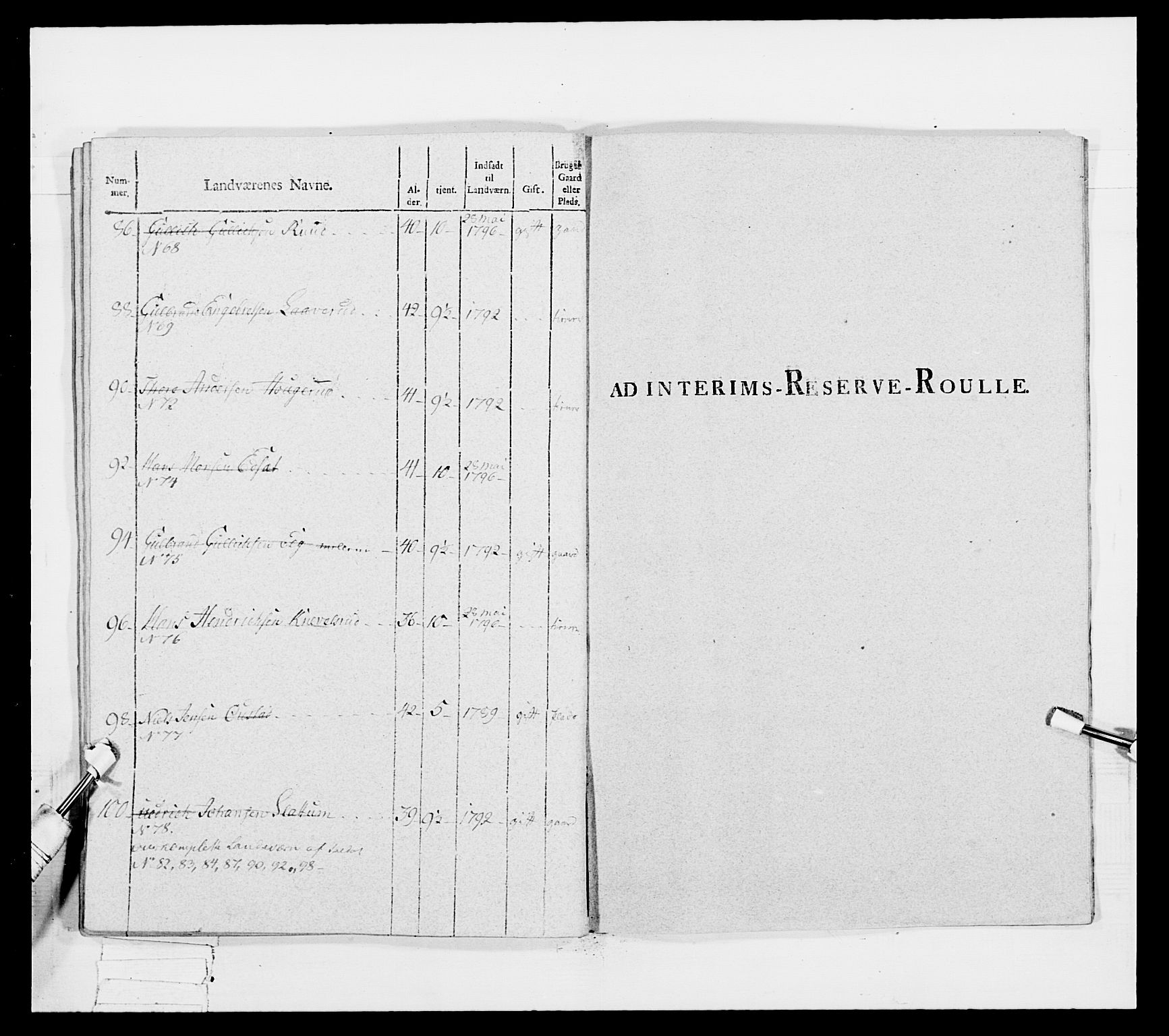 Generalitets- og kommissariatskollegiet, Det kongelige norske kommissariatskollegium, RA/EA-5420/E/Eh/L0040: 1. Akershusiske nasjonale infanteriregiment, 1792-1800, s. 565