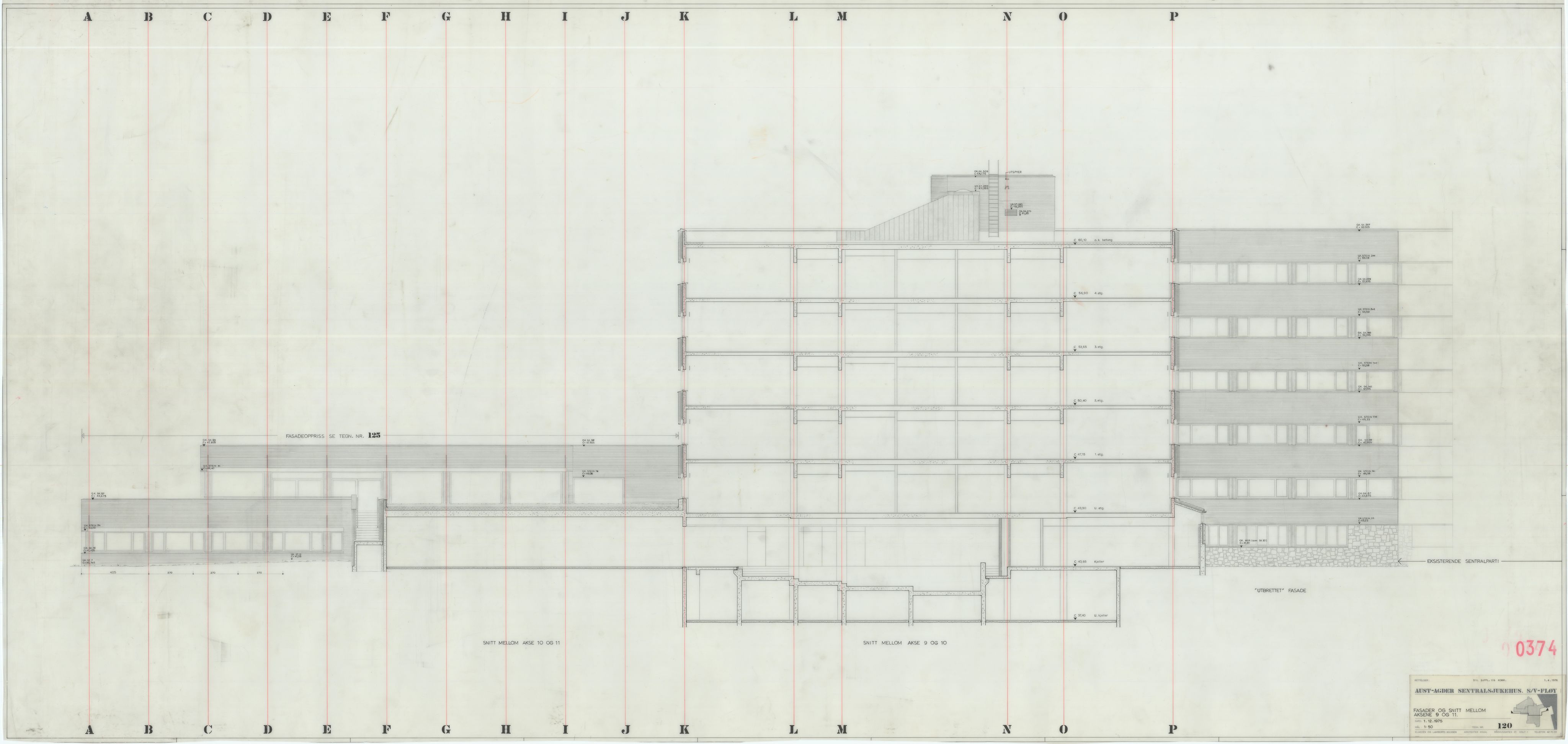 Eliassen og Lambertz-Nilssen Arkitekter, AAKS/PA-2983/T/T03/L0002: Tegningskogger 374, 1974-1978, s. 18
