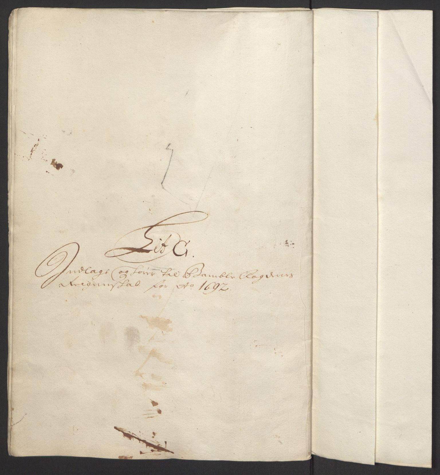 Rentekammeret inntil 1814, Reviderte regnskaper, Fogderegnskap, AV/RA-EA-4092/R34/L2052: Fogderegnskap Bamble, 1692-1693, s. 57