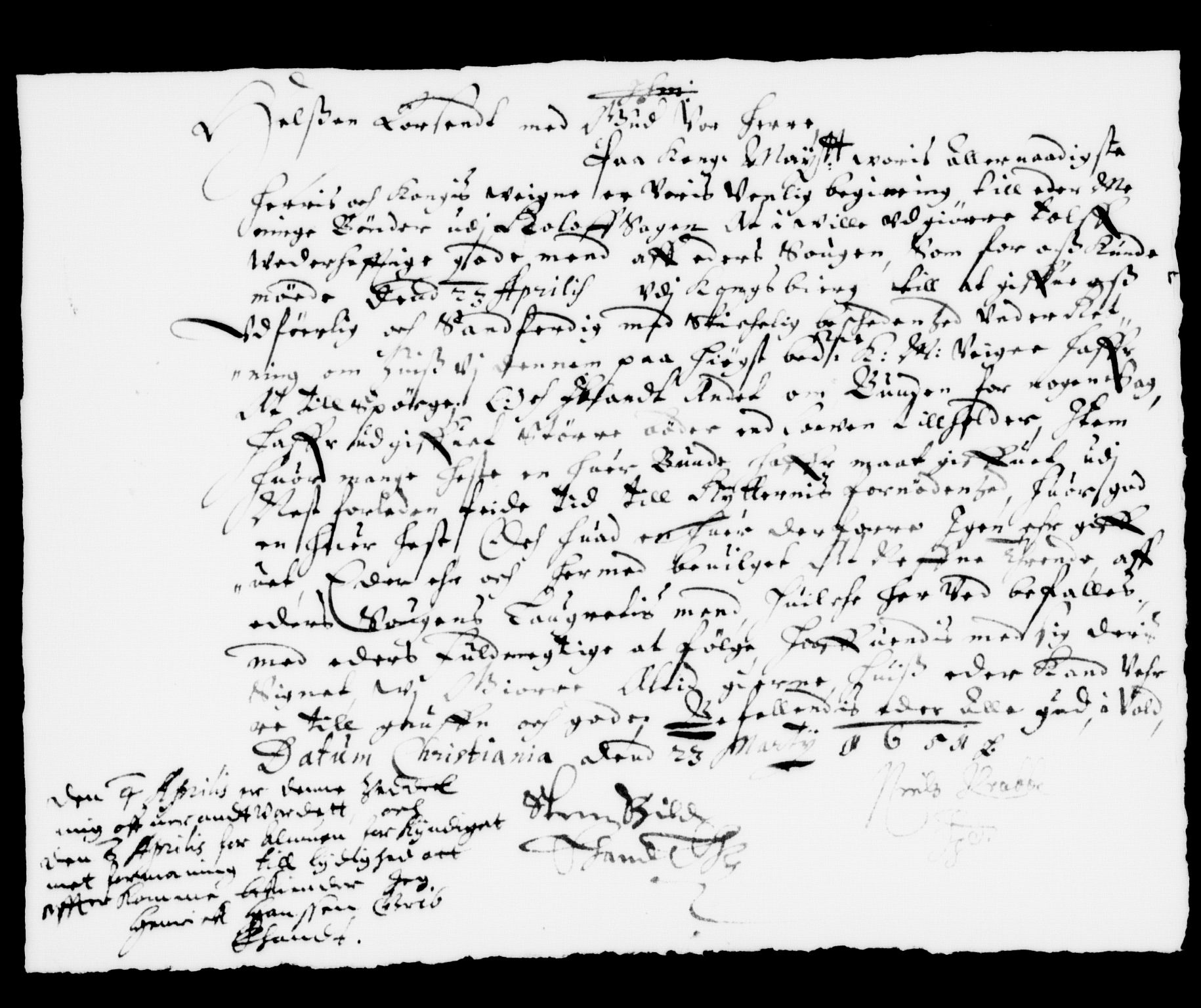 Danske Kanselli, Skapsaker, AV/RA-EA-4061/F/L0008: Skap 8, pakke 150A, litra X-GG, 1647-1651, s. 259