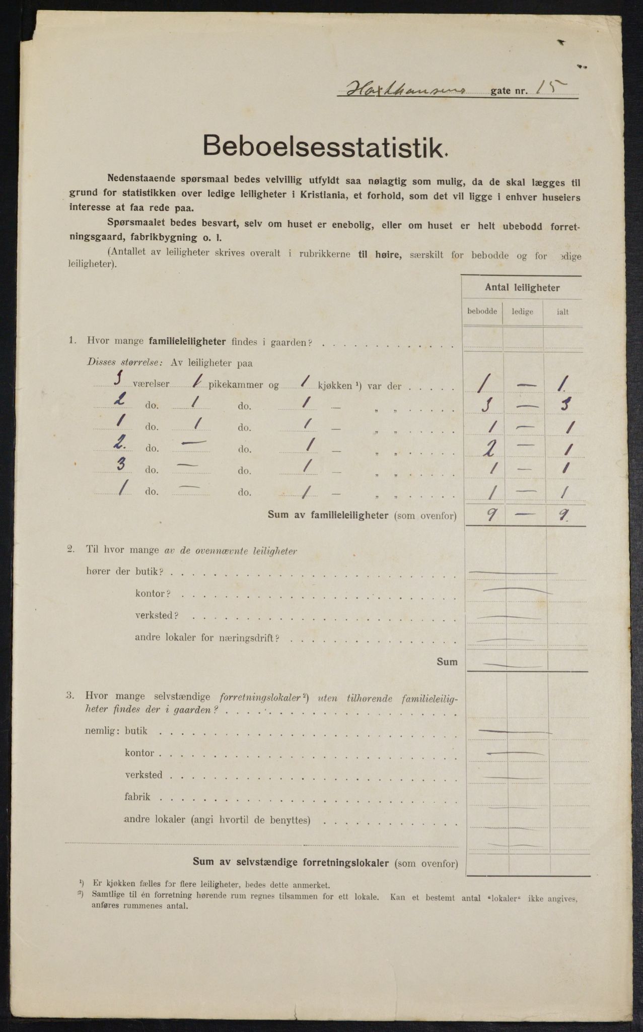 OBA, Kommunal folketelling 1.2.1914 for Kristiania, 1914, s. 35726