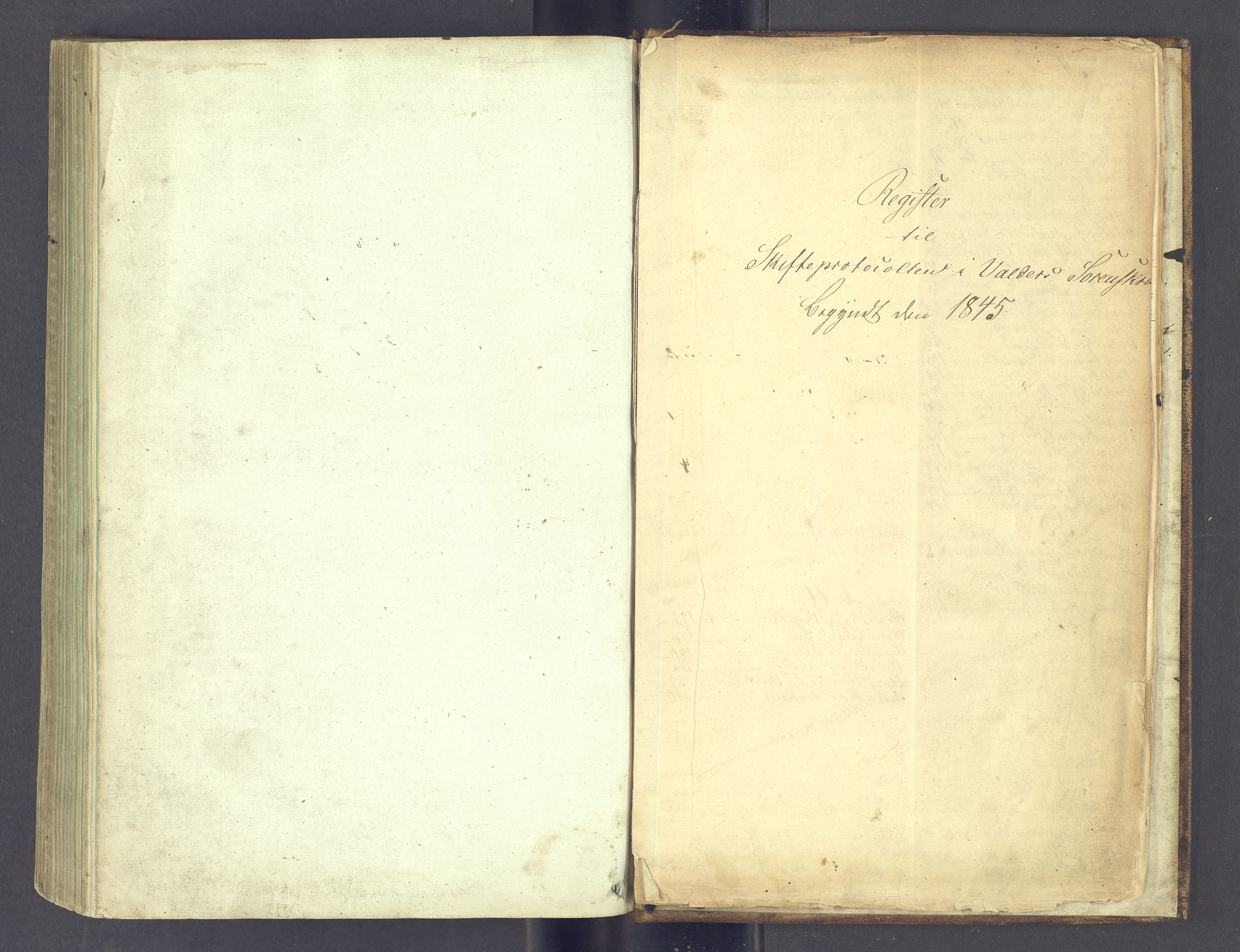 Valdres sorenskriveri, SAH/TING-016/J/Ja/Jac/L0001: Skifteutlodningsprotokoll, 1844-1854