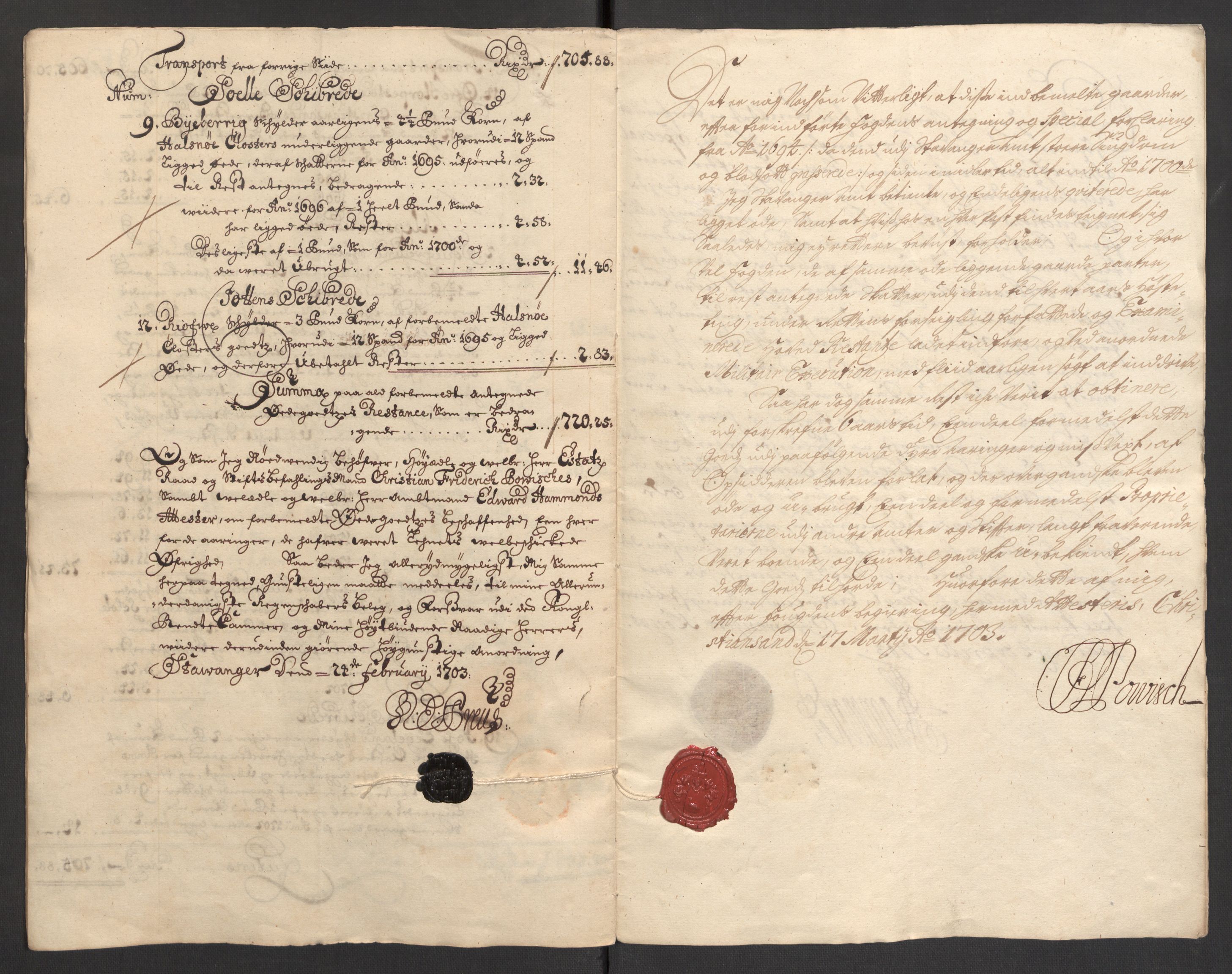 Rentekammeret inntil 1814, Reviderte regnskaper, Fogderegnskap, AV/RA-EA-4092/R46/L2731: Fogderegnskap Jæren og Dalane, 1700-1702, s. 462