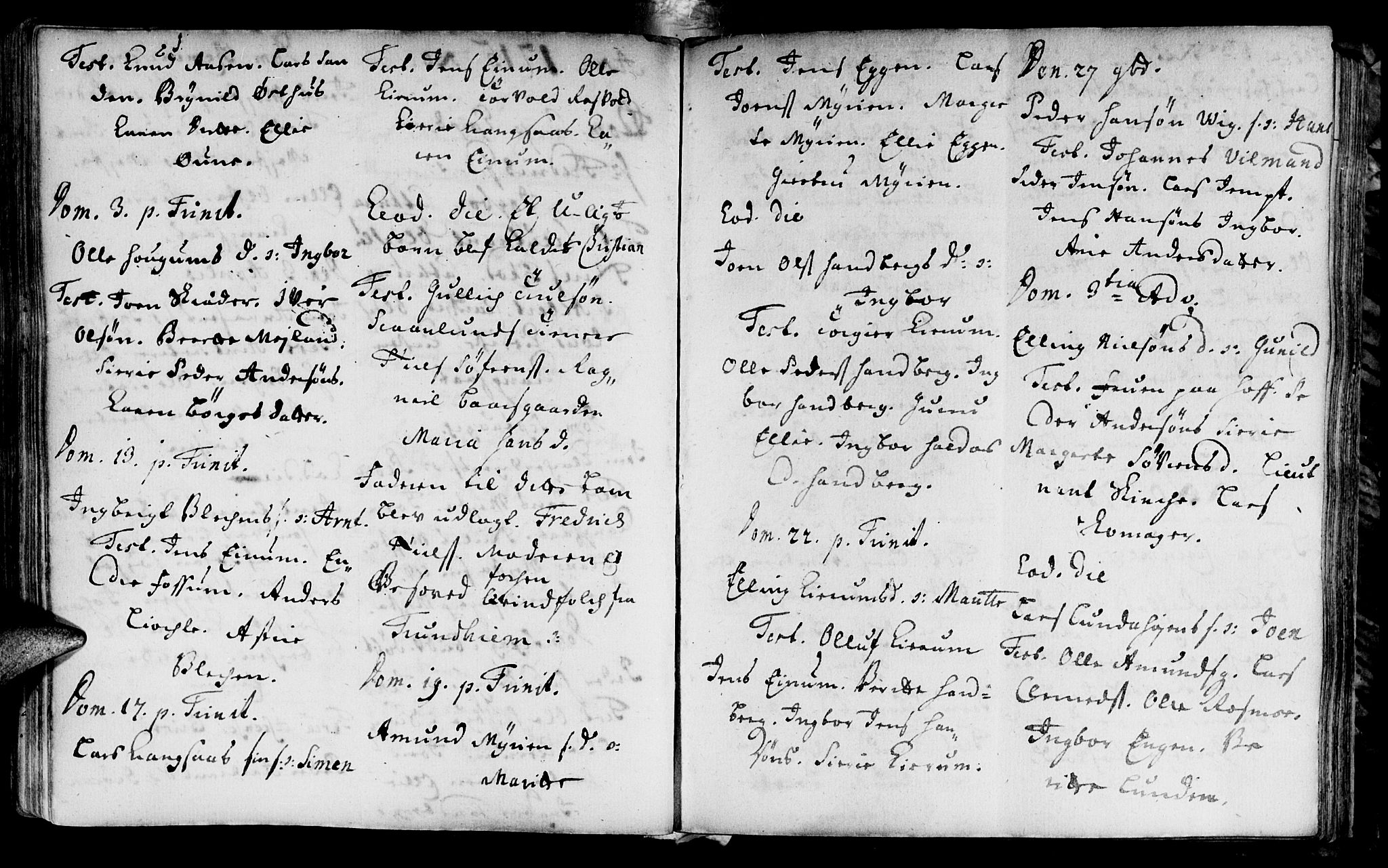 Ministerialprotokoller, klokkerbøker og fødselsregistre - Sør-Trøndelag, AV/SAT-A-1456/665/L0766: Ministerialbok nr. 665A01, 1702-1735