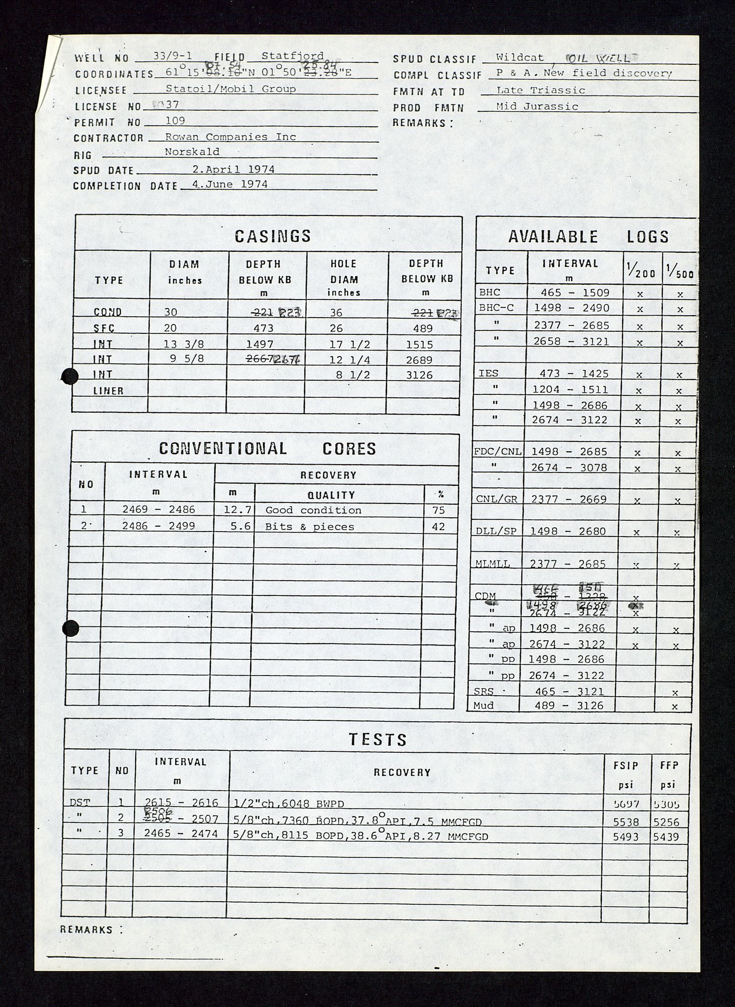 Pa 1578 - Mobil Exploration Norway Incorporated, AV/SAST-A-102024/4/D/Da/L0115: S.E. Smith - Sak og korrespondanse, 1974-1981, s. 393