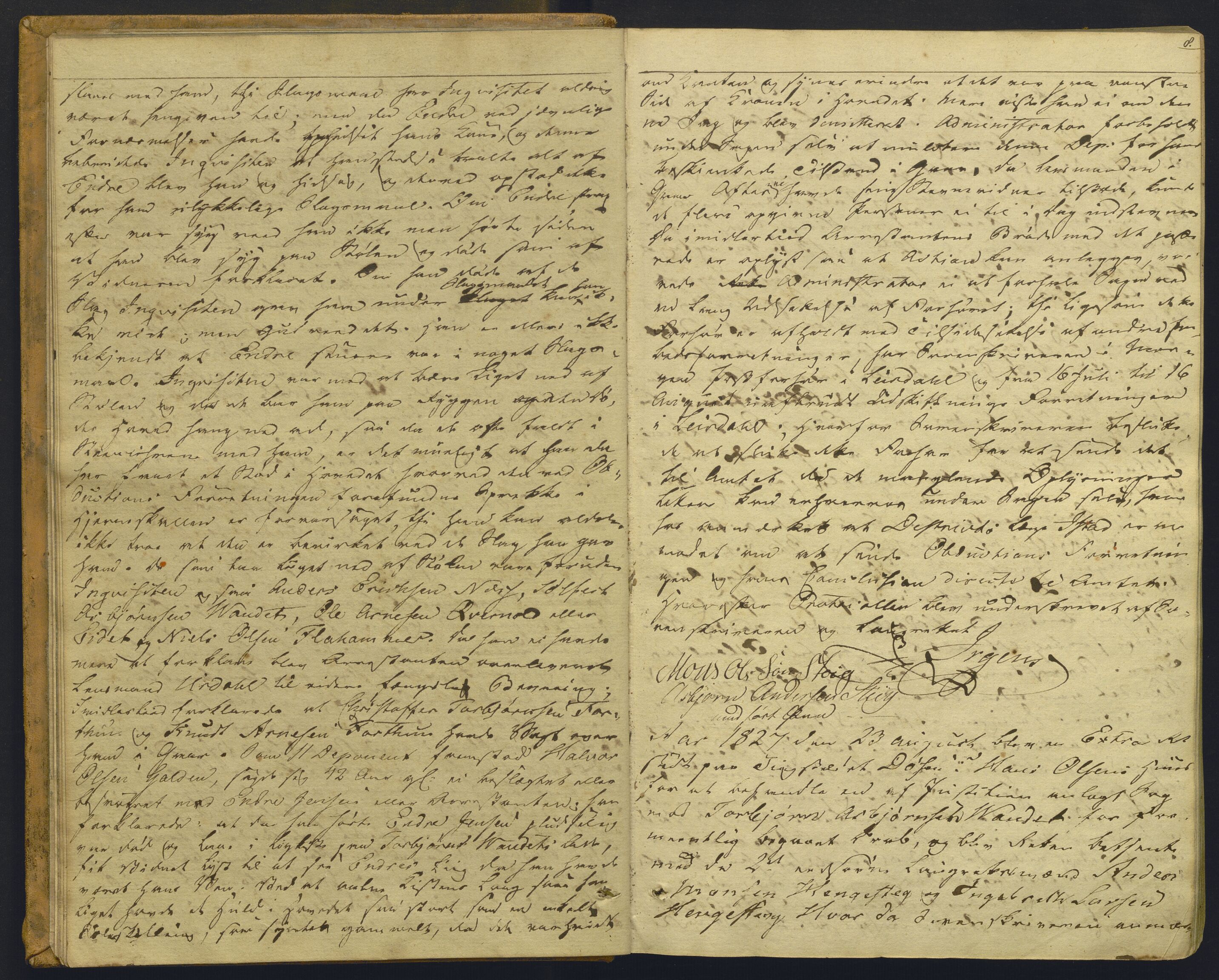 Indre Sogn tingrett, AV/SAB-A-3301/1/F/Fb/Fbc/L0003: Offentlege saker, Ba 3, 1827-1838, s. 7b-8a