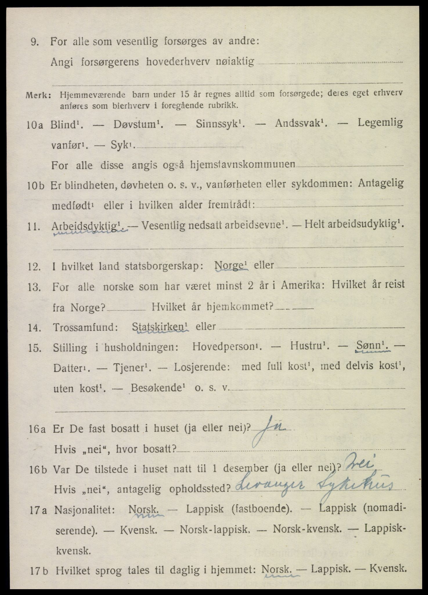 SAT, Folketelling 1920 for 1731 Sparbu herred, 1920, s. 4512