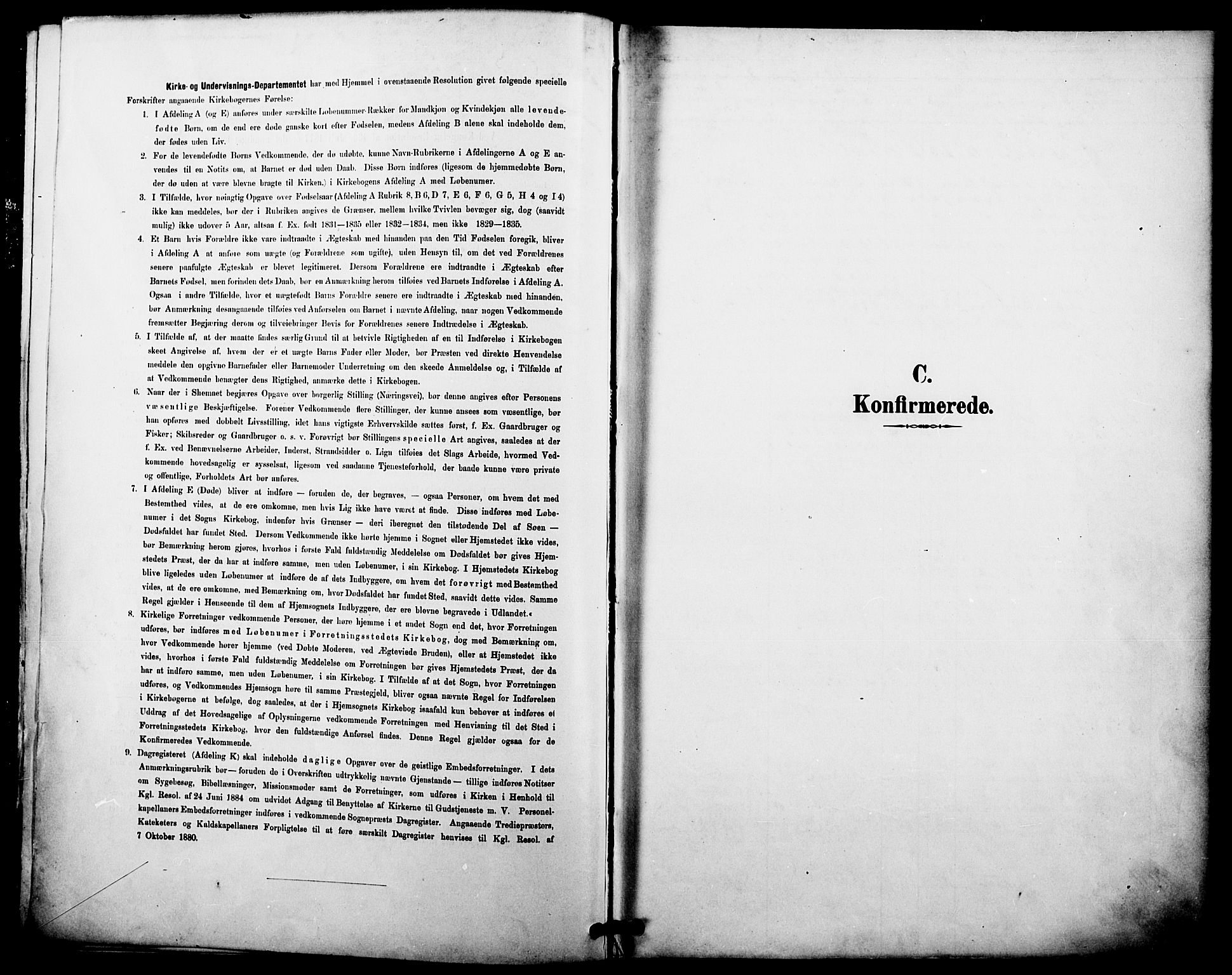 Kampen prestekontor Kirkebøker, SAO/A-10853/F/Fa/L0008: Ministerialbok nr. I 8, 1892-1902