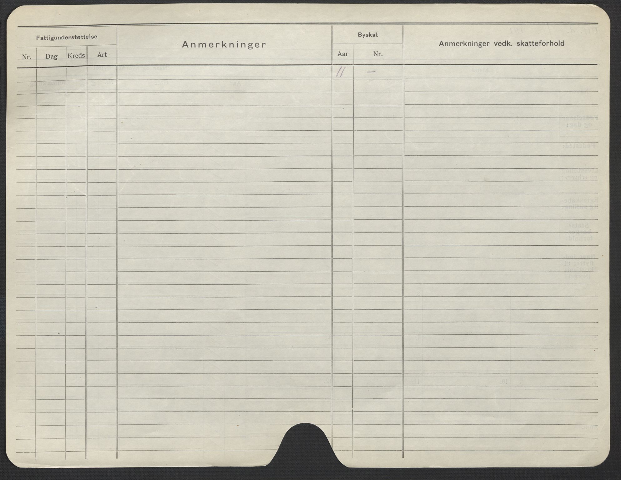 Oslo folkeregister, Registerkort, AV/SAO-A-11715/F/Fa/Fac/L0021: Kvinner, 1906-1914, s. 454b