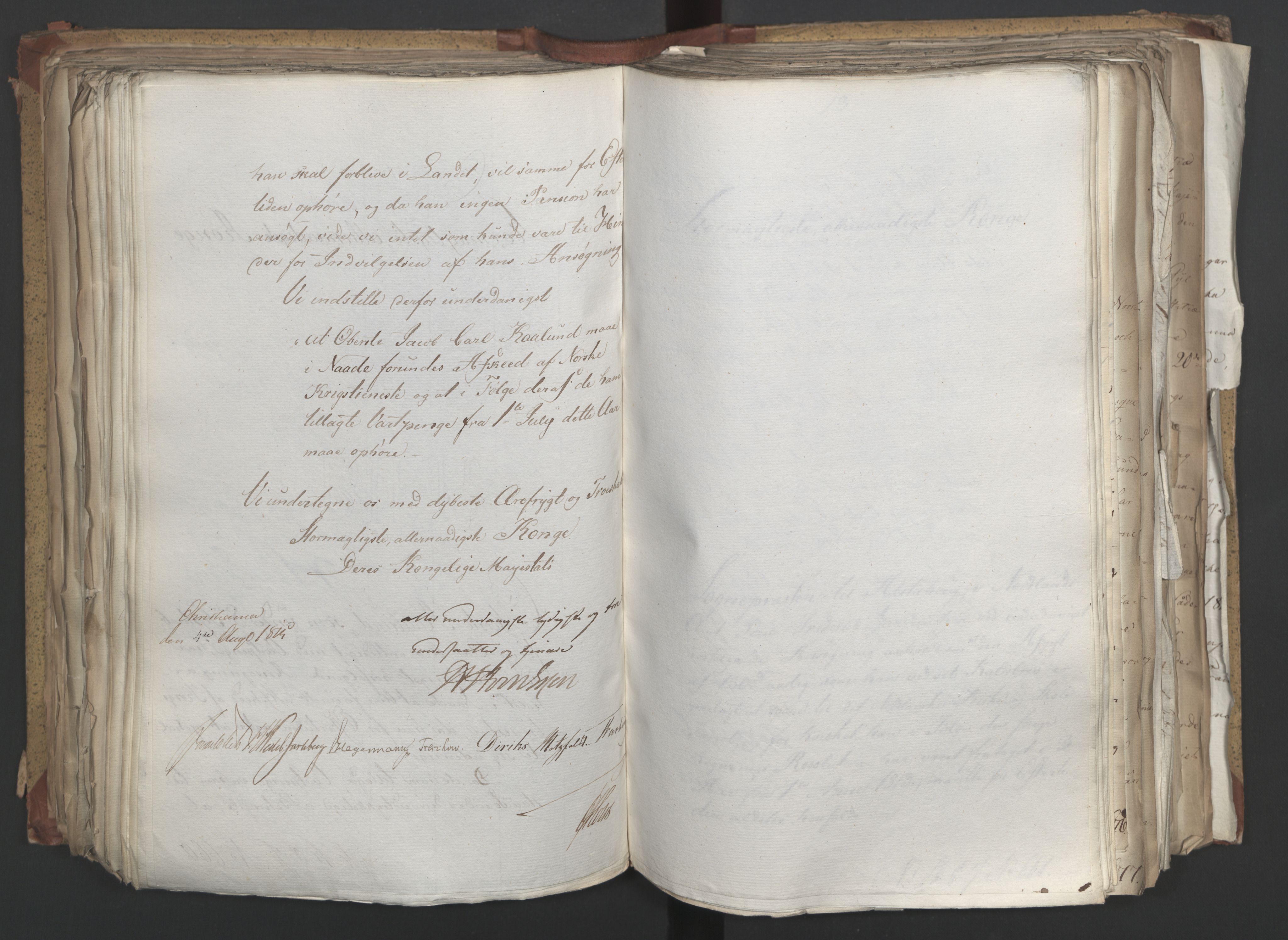 Statsrådsavdelingen i Stockholm, AV/RA-S-1003/D/Da/L0003: Regjeringsinnstillinger nr. 519-787, 1815, s. 290