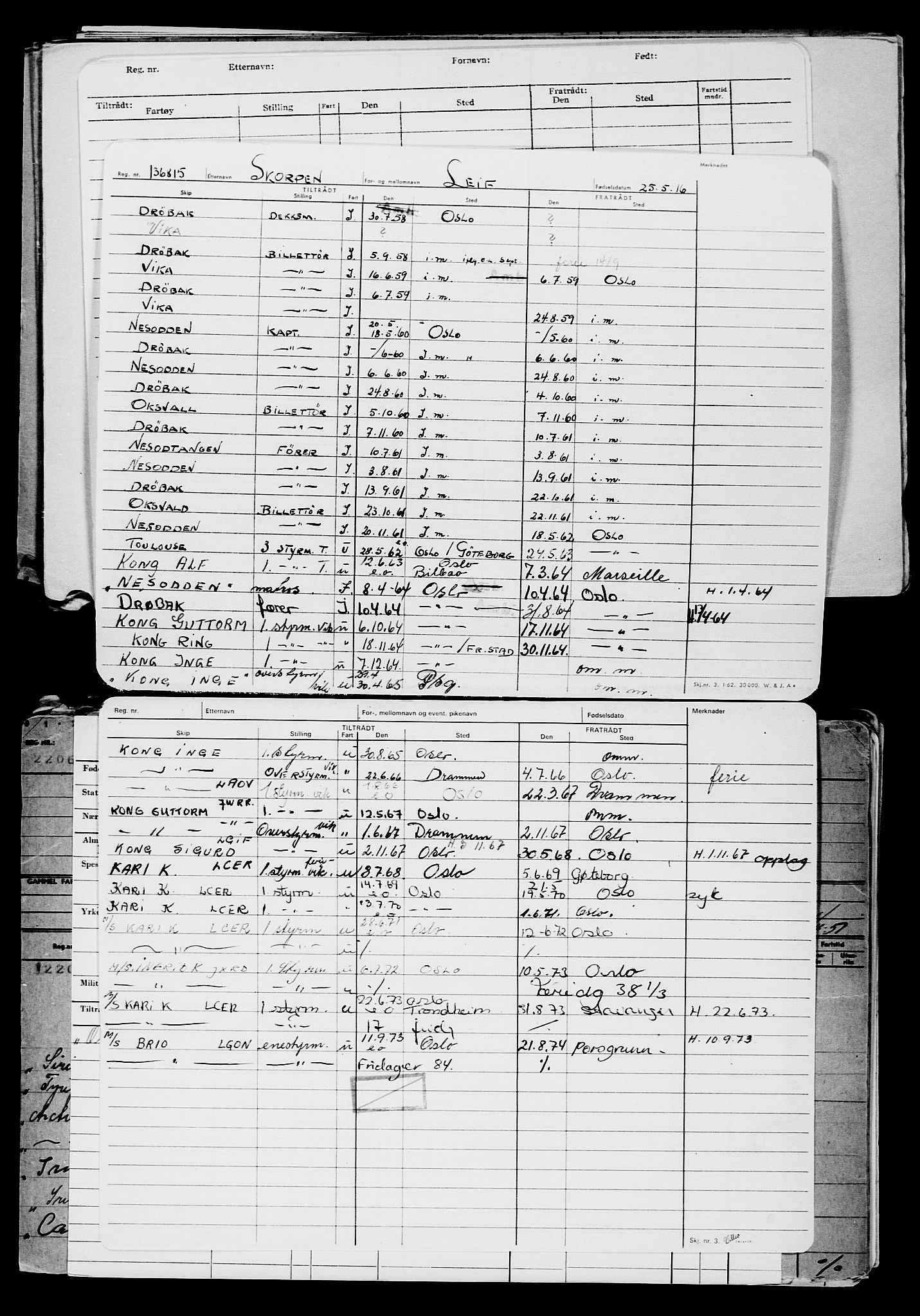 Direktoratet for sjømenn, AV/RA-S-3545/G/Gb/L0139: Hovedkort, 1916, s. 381