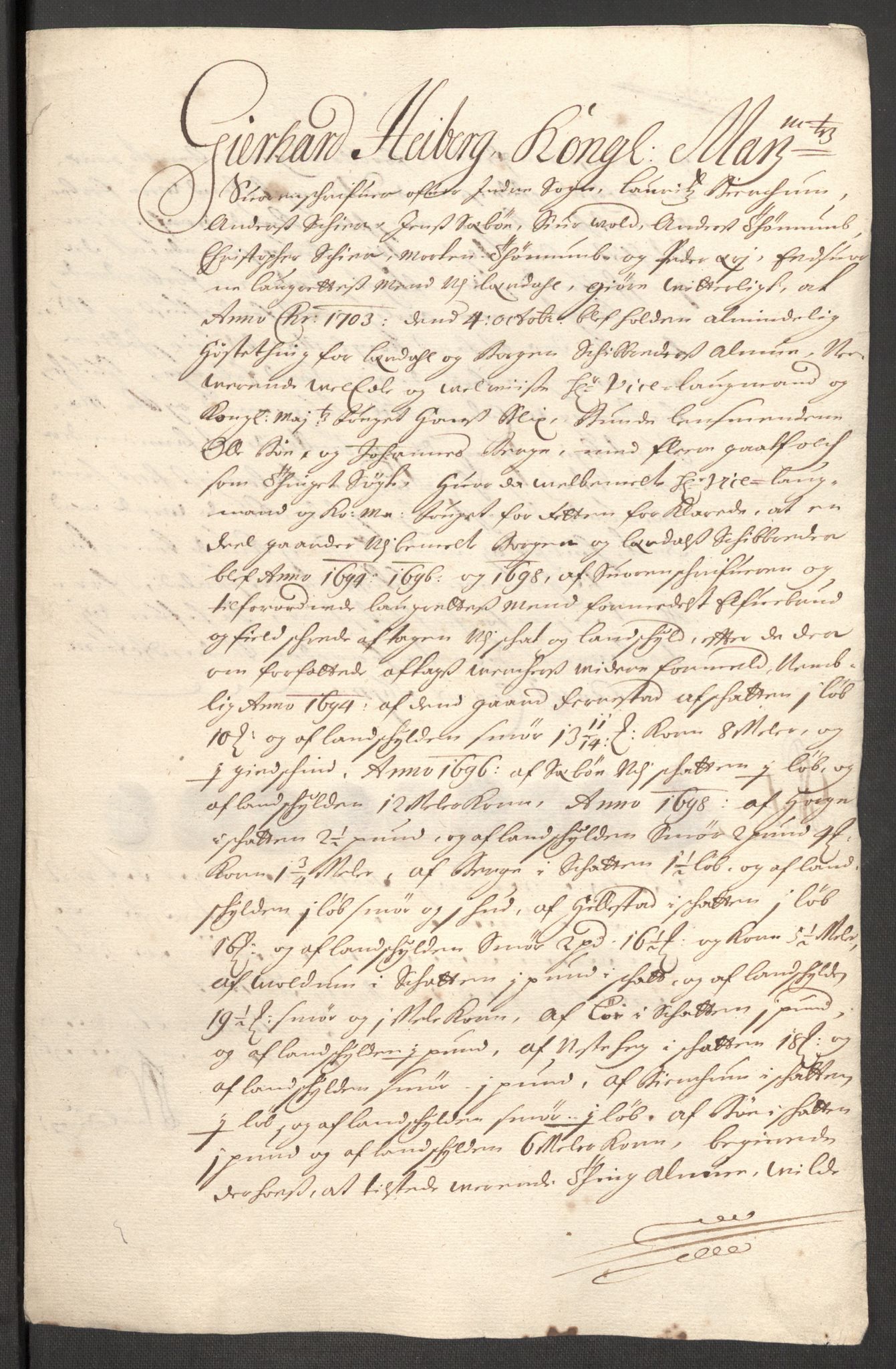 Rentekammeret inntil 1814, Reviderte regnskaper, Fogderegnskap, RA/EA-4092/R52/L3313: Fogderegnskap Sogn, 1703-1704, s. 213