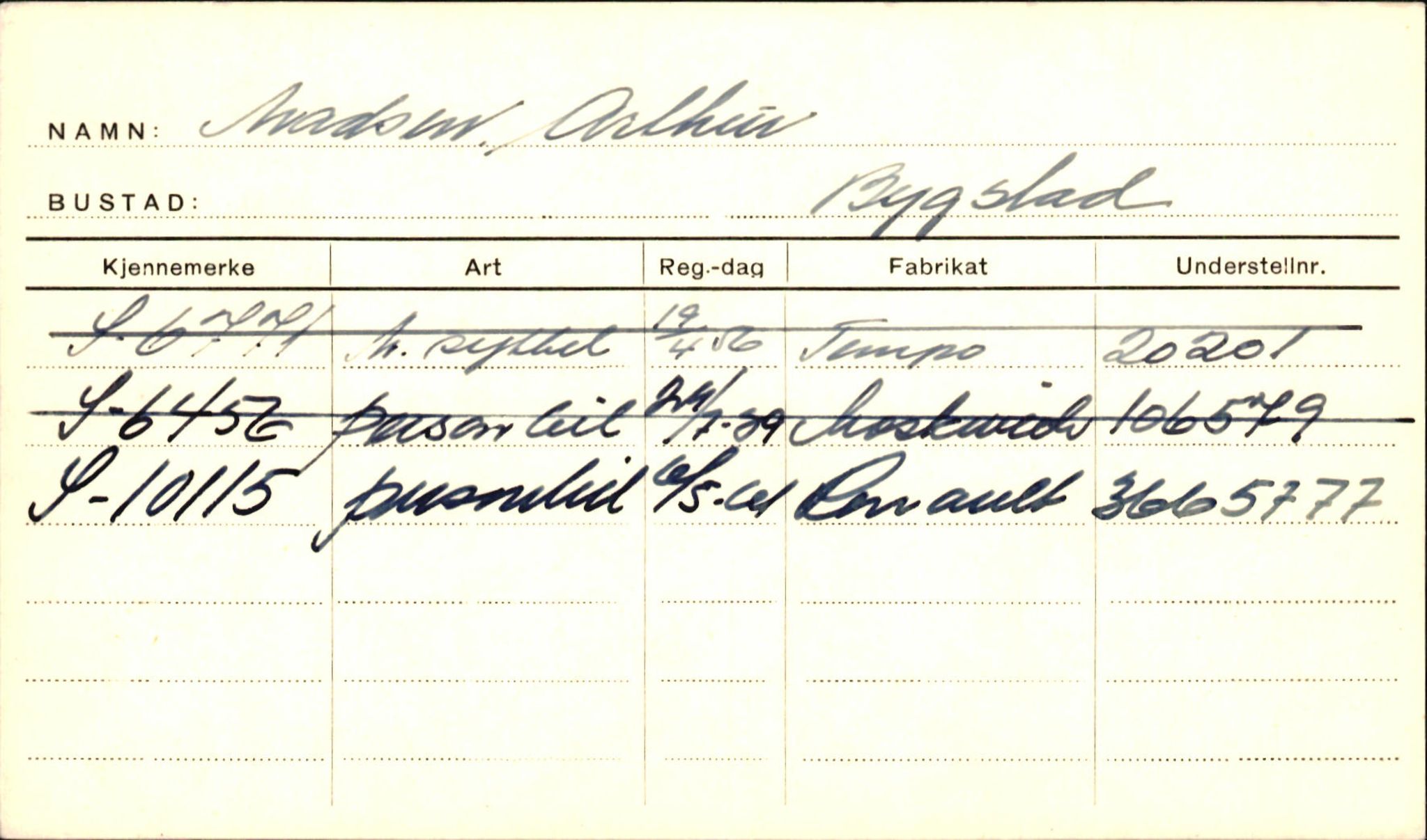 Statens vegvesen, Sogn og Fjordane vegkontor, SAB/A-5301/4/F/L0001D: Eigarregister Fjordane til 1.6.1961, 1930-1961, s. 529