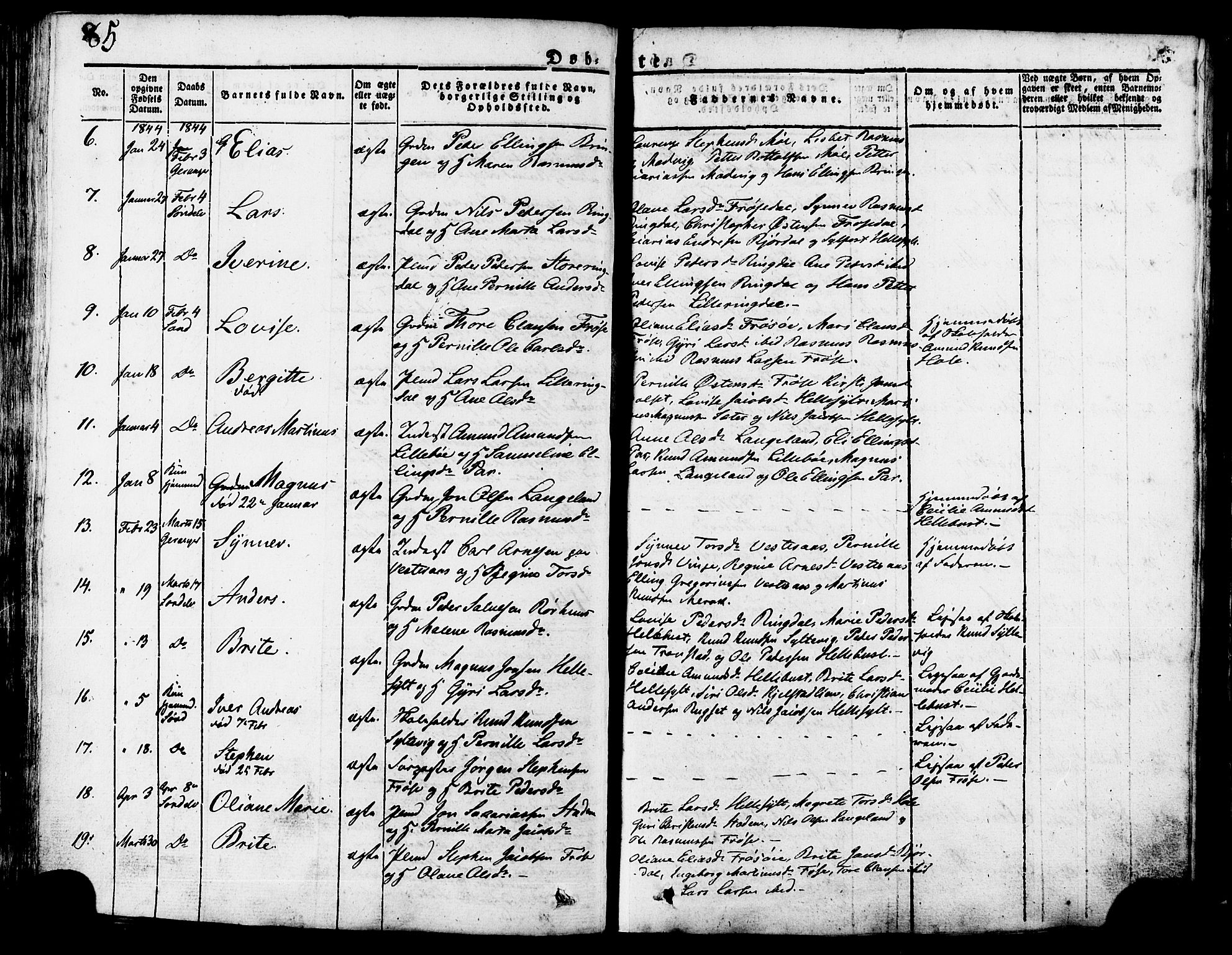 Ministerialprotokoller, klokkerbøker og fødselsregistre - Møre og Romsdal, SAT/A-1454/517/L0221: Ministerialbok nr. 517A01, 1827-1858, s. 85