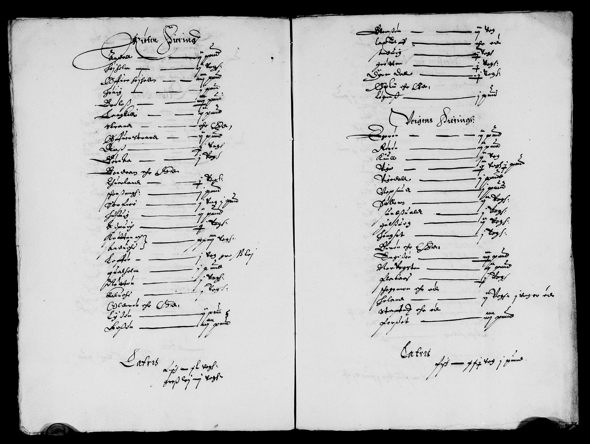 Rentekammeret inntil 1814, Reviderte regnskaper, Lensregnskaper, AV/RA-EA-5023/R/Rb/Rbz/L0026: Nordlandenes len, 1629-1636