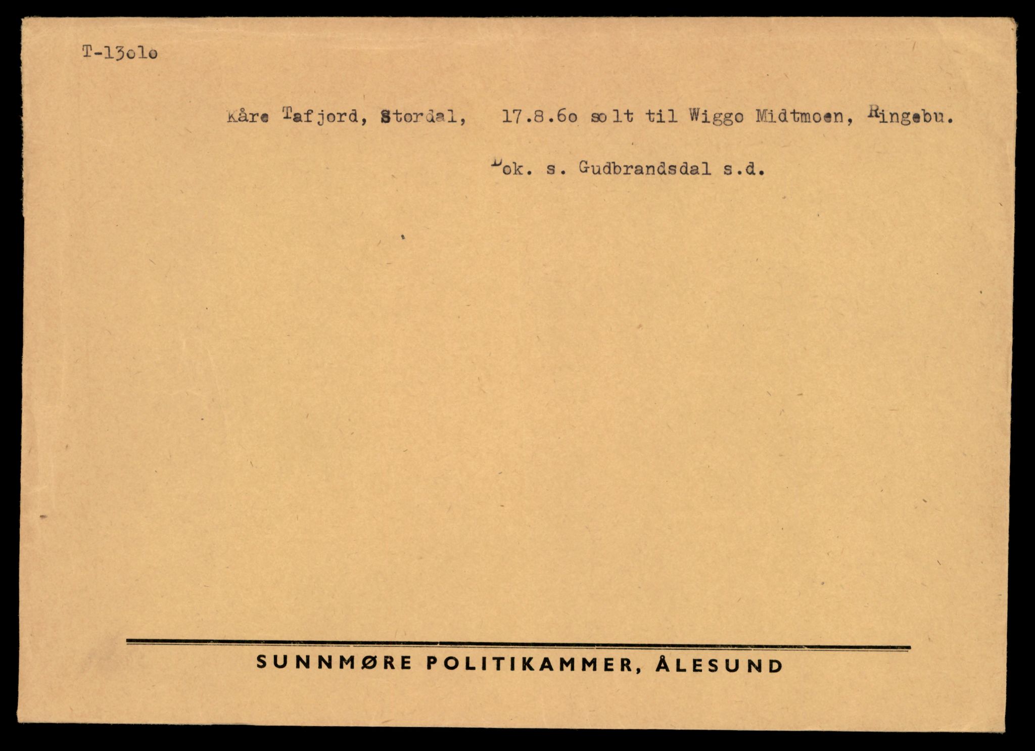 Møre og Romsdal vegkontor - Ålesund trafikkstasjon, AV/SAT-A-4099/F/Fe/L0036: Registreringskort for kjøretøy T 12831 - T 13030, 1927-1998, s. 2737