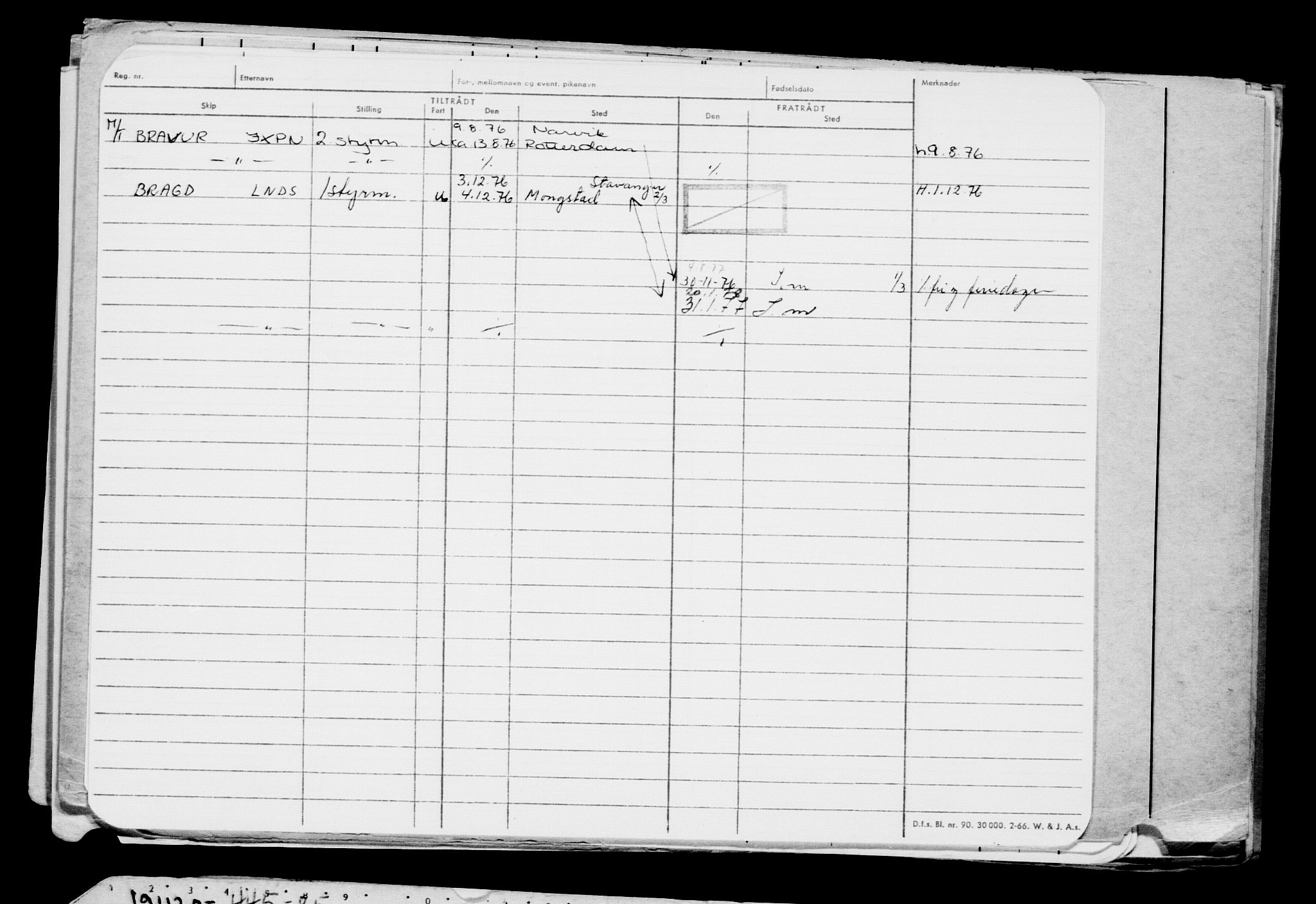 Direktoratet for sjømenn, AV/RA-S-3545/G/Gb/L0187: Hovedkort, 1920, s. 421