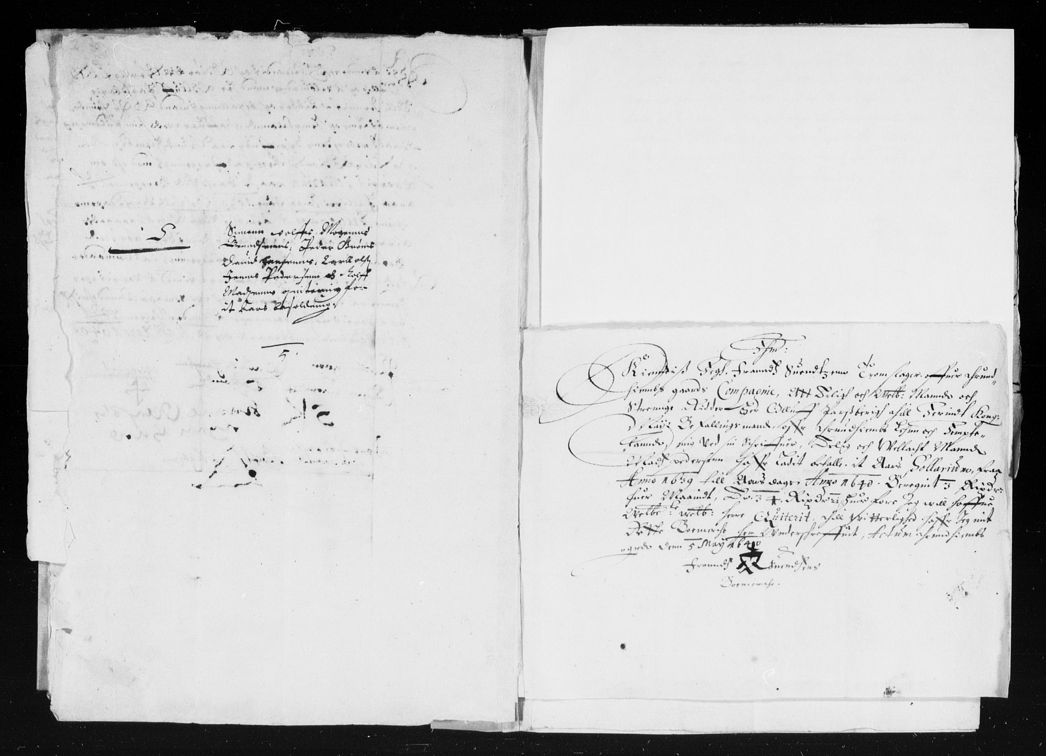 Rentekammeret inntil 1814, Reviderte regnskaper, Lensregnskaper, AV/RA-EA-5023/R/Rb/Rbw/L0066: Trondheim len, 1636-1640