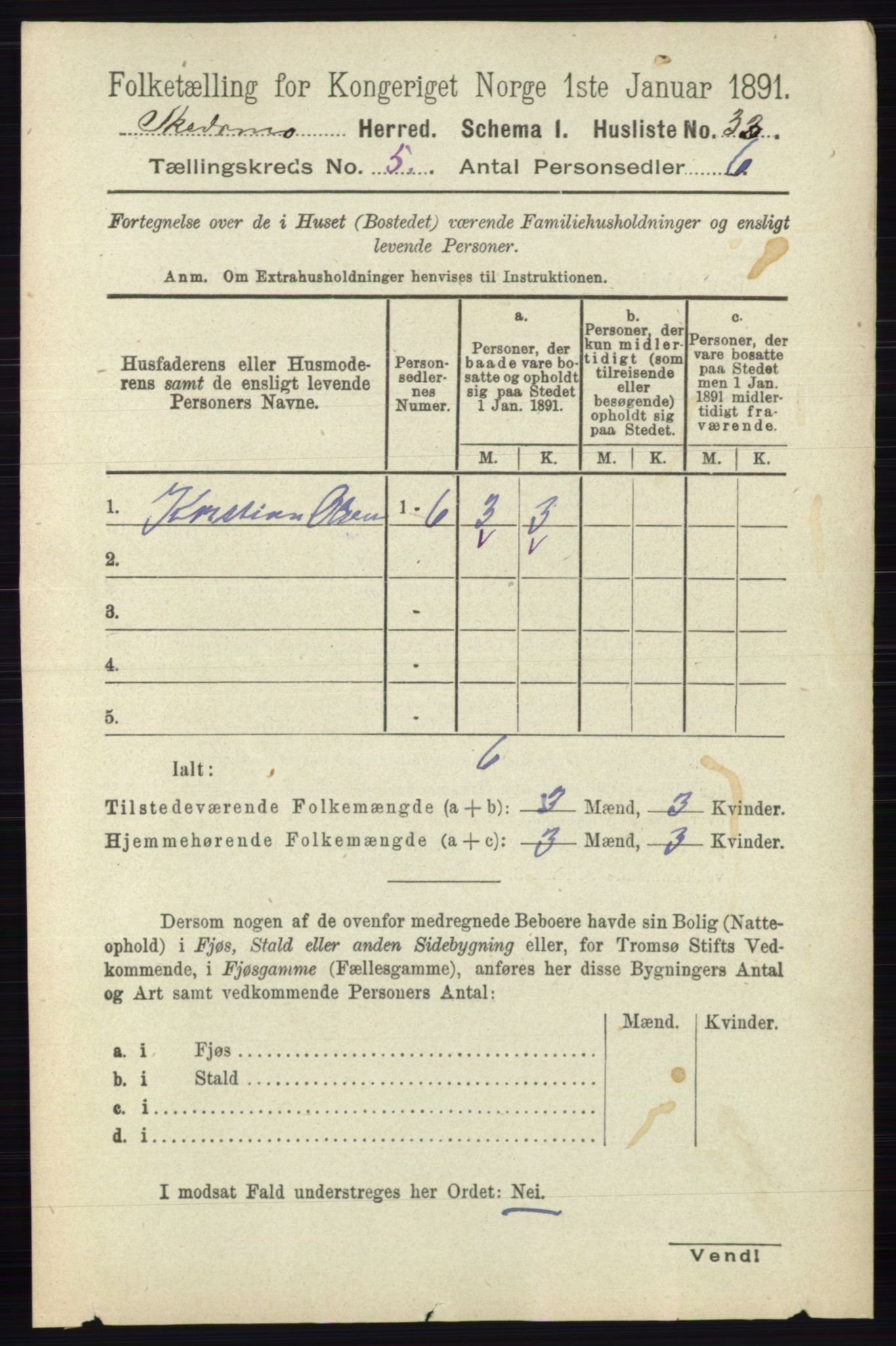 RA, Folketelling 1891 for 0231 Skedsmo herred, 1891, s. 2278
