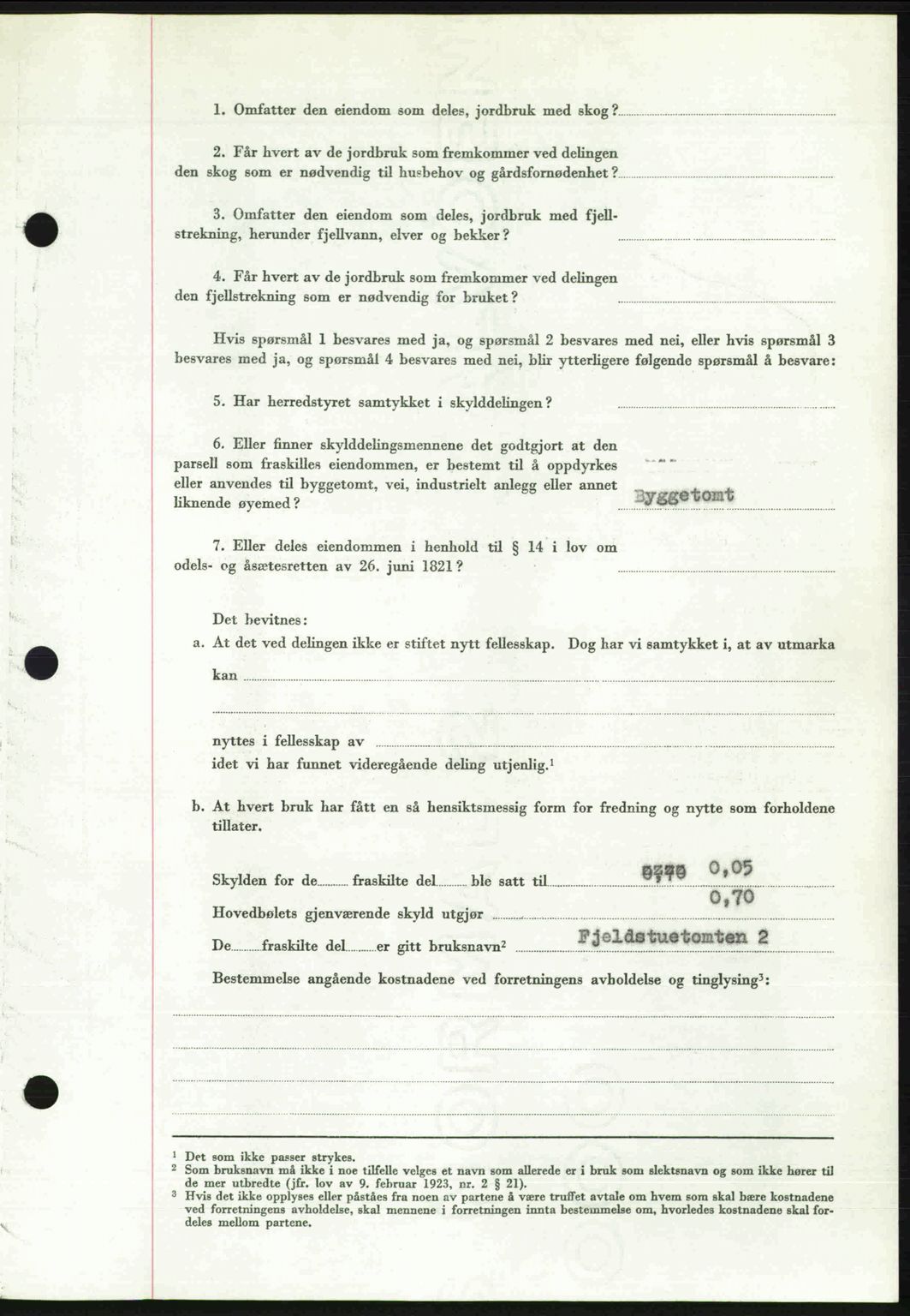 Idd og Marker sorenskriveri, AV/SAO-A-10283/G/Gb/Gbb/L0012: Pantebok nr. A12, 1949-1949, Dagboknr: 1289/1949