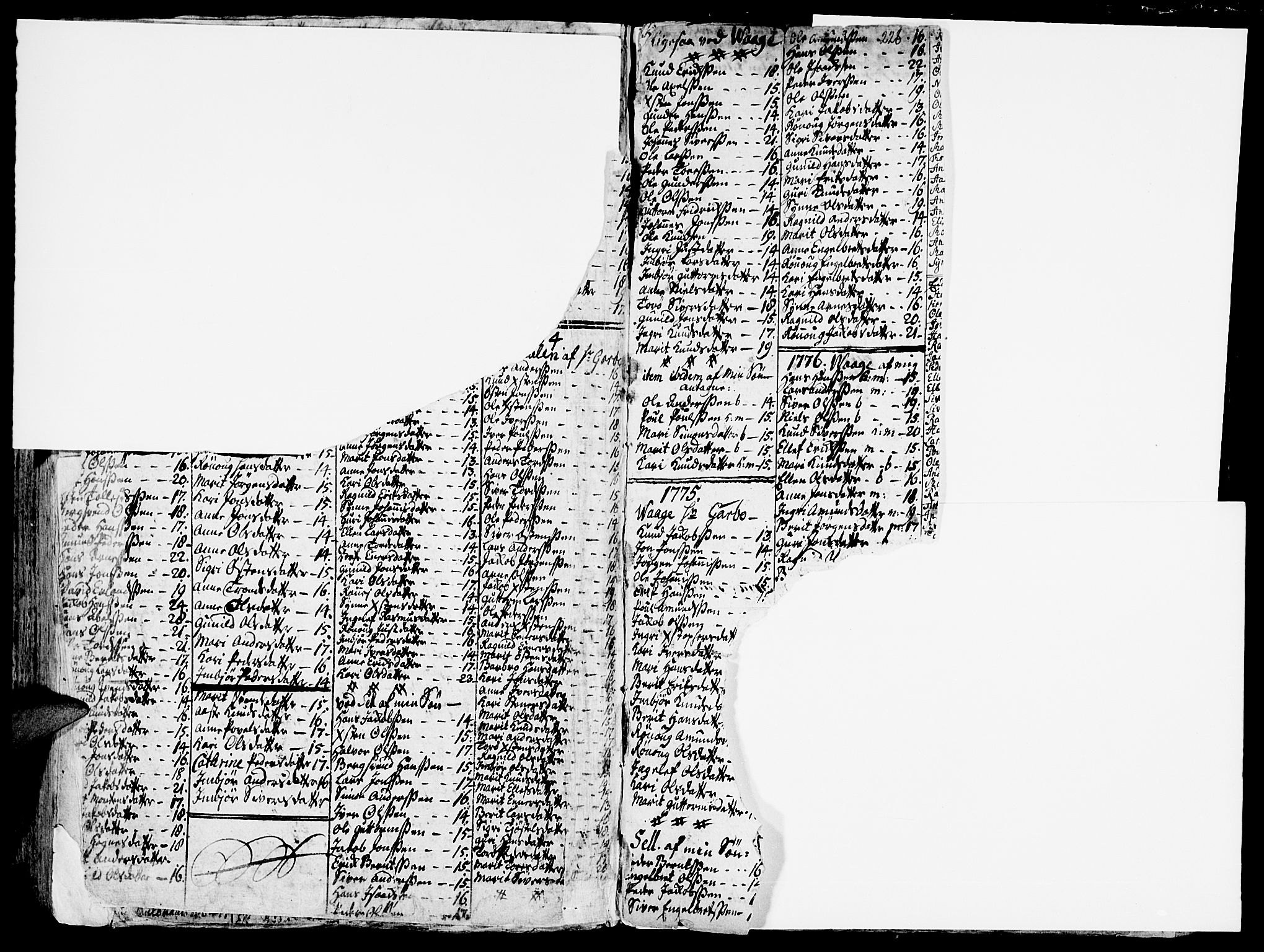 Vågå prestekontor, AV/SAH-PREST-076/H/Ha/Haa/L0001: Ministerialbok nr. 1, 1739-1810, s. 228
