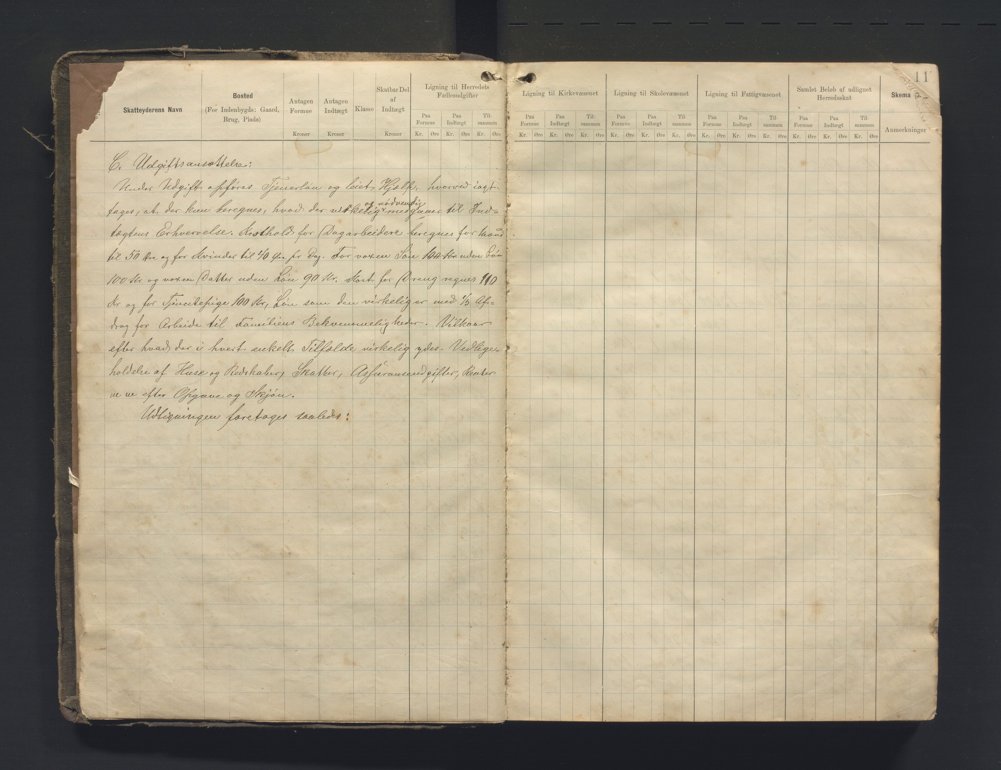 Skånevik kommune. Likningskontoret, IKAH/1212-142/F/Fa/L0003: Likningsprotokoll, 1897-1902