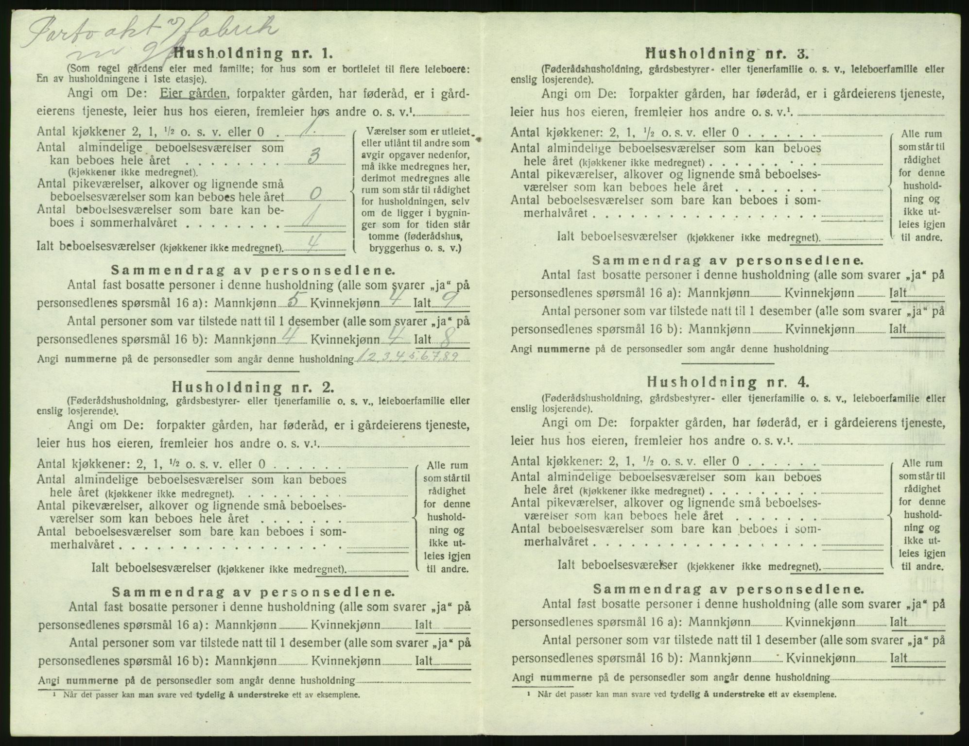 SAK, Folketelling 1920 for 0921 Tromøy herred, 1920, s. 966