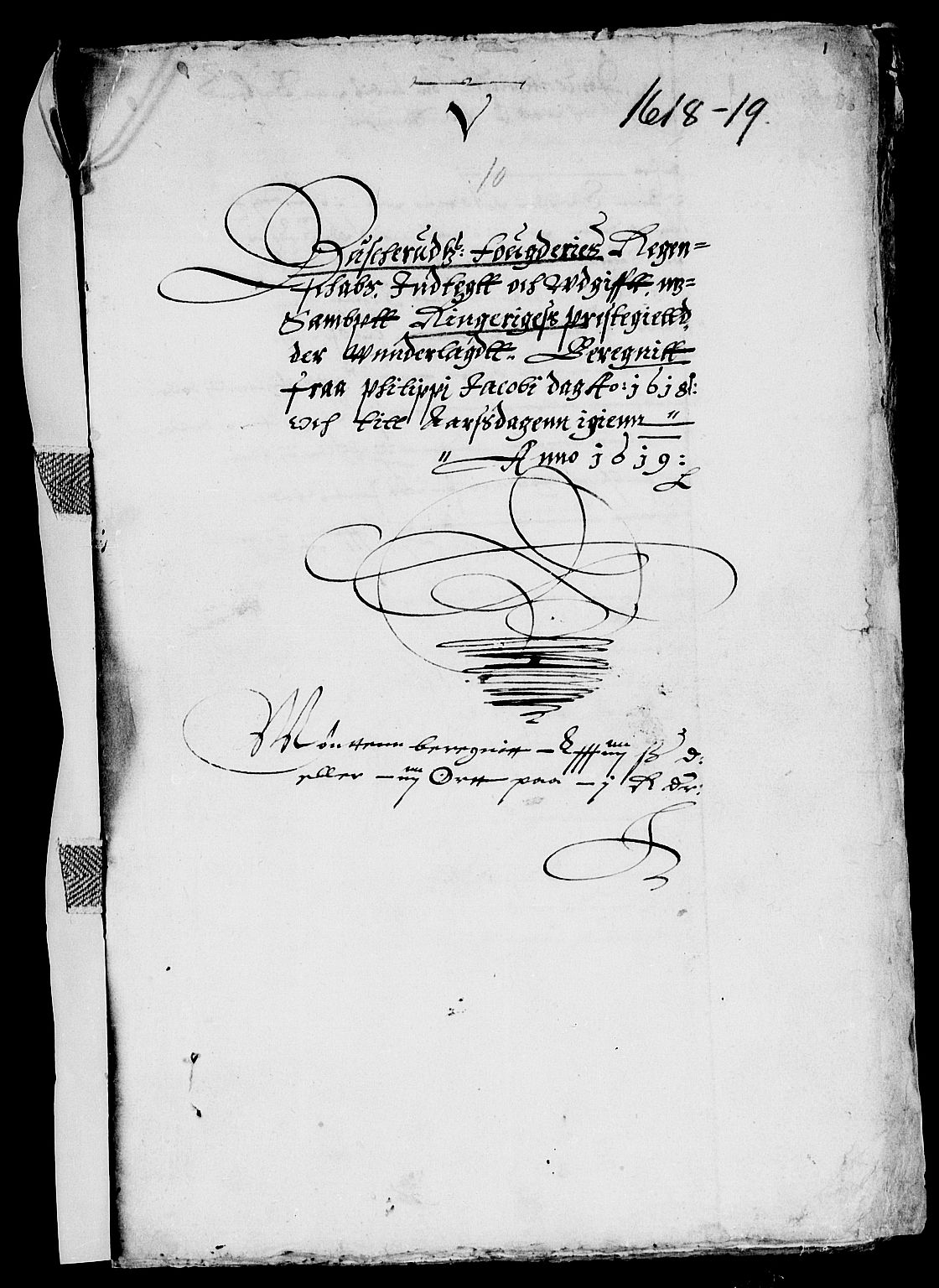 Rentekammeret inntil 1814, Reviderte regnskaper, Lensregnskaper, AV/RA-EA-5023/R/Rb/Rba/L0048: Akershus len, 1618-1619