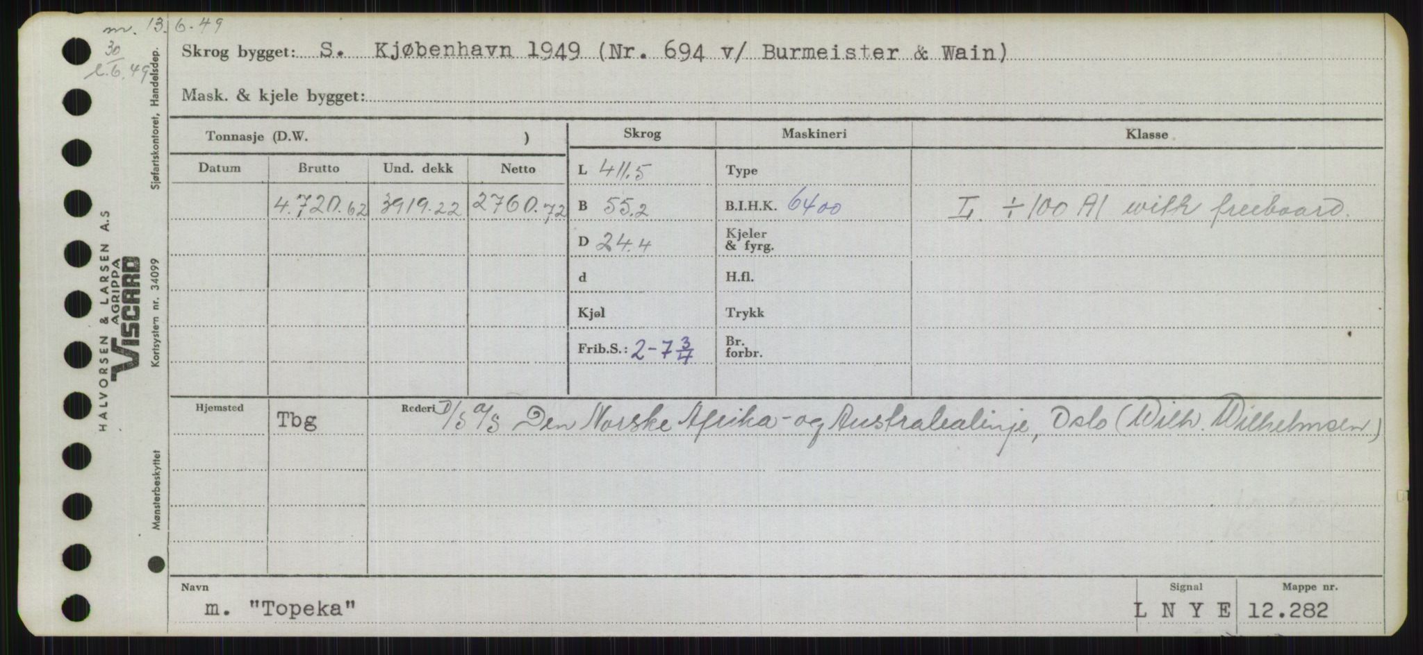 Sjøfartsdirektoratet med forløpere, Skipsmålingen, RA/S-1627/H/Hb/L0005: Fartøy, T-Å, s. 179