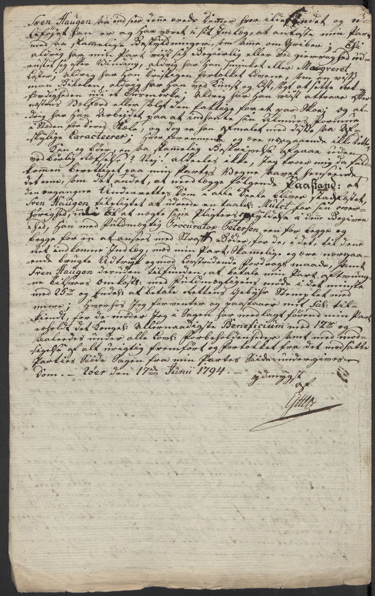 Riksarkivets diplomsamling, AV/RA-EA-5965/F15/L0012: Prestearkiv - Oppland, 1584-1794, s. 225