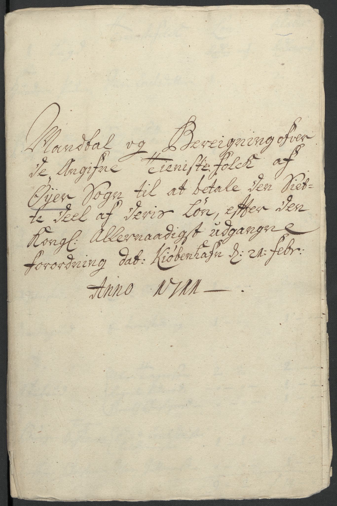 Rentekammeret inntil 1814, Reviderte regnskaper, Fogderegnskap, RA/EA-4092/R17/L1180: Fogderegnskap Gudbrandsdal, 1711, s. 133