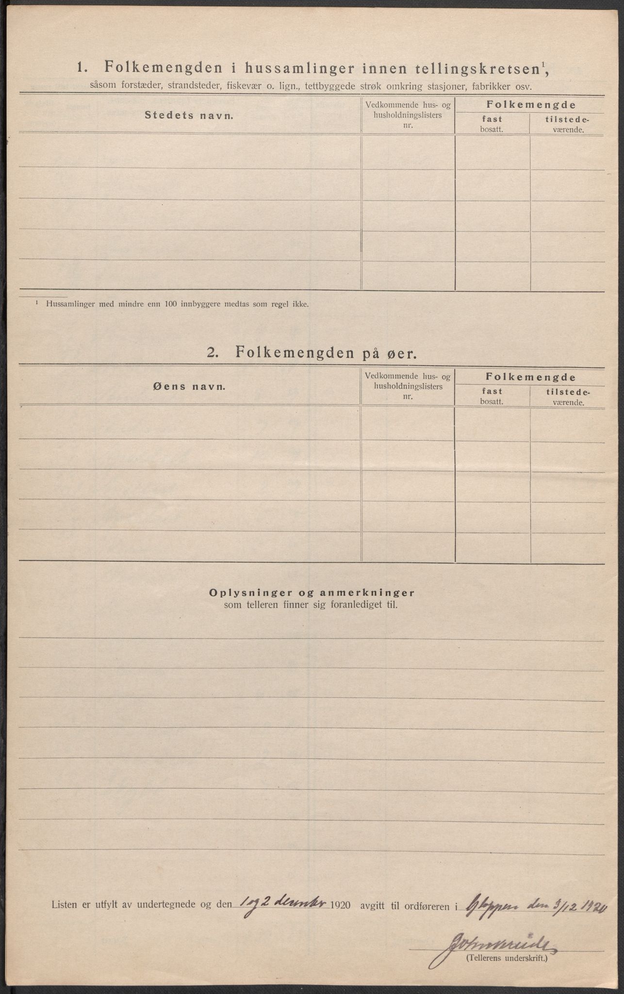 SAB, Folketelling 1920 for 1445 Gloppen herred, 1920, s. 35