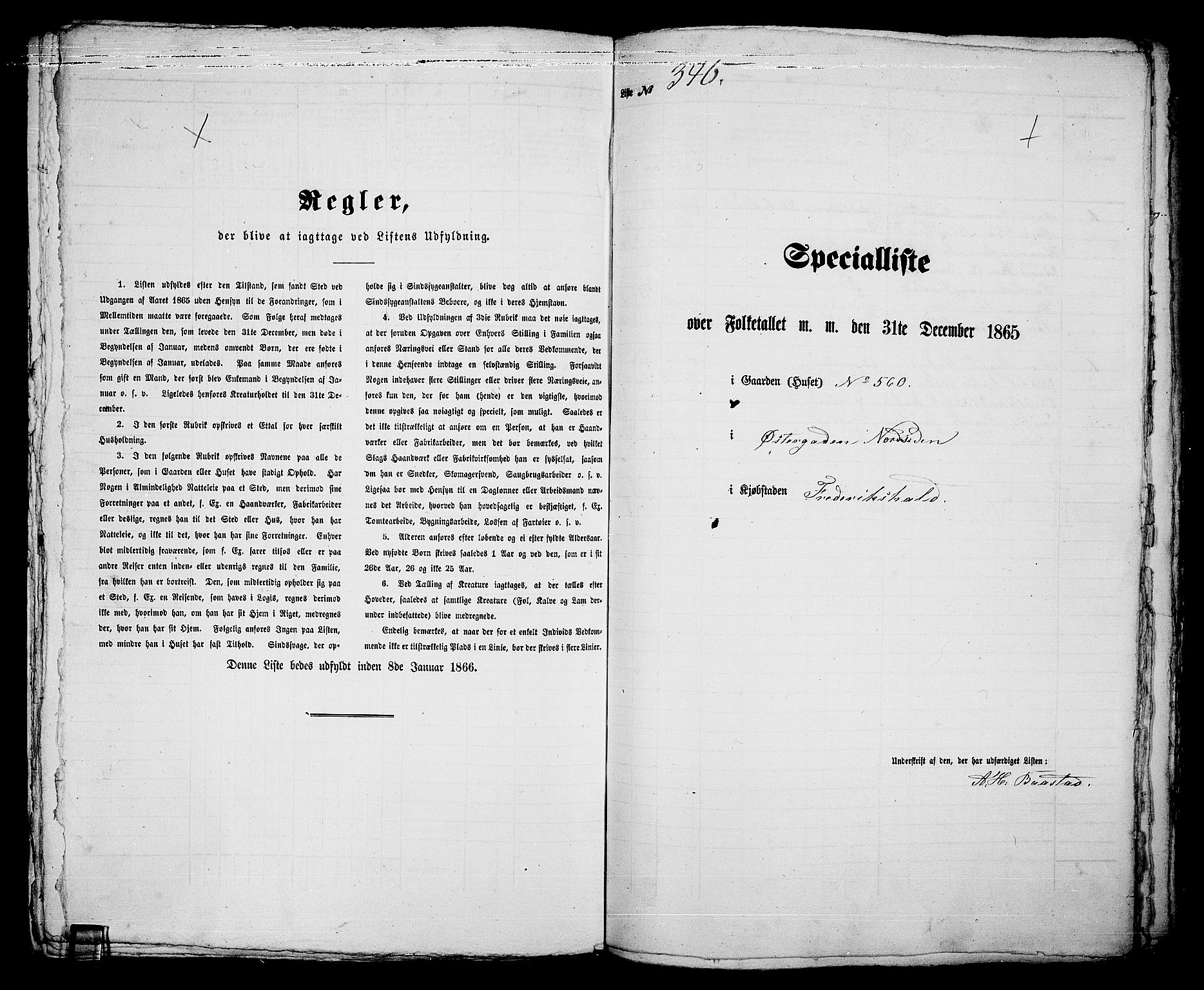 RA, Folketelling 1865 for 0101P Fredrikshald prestegjeld, 1865, s. 718