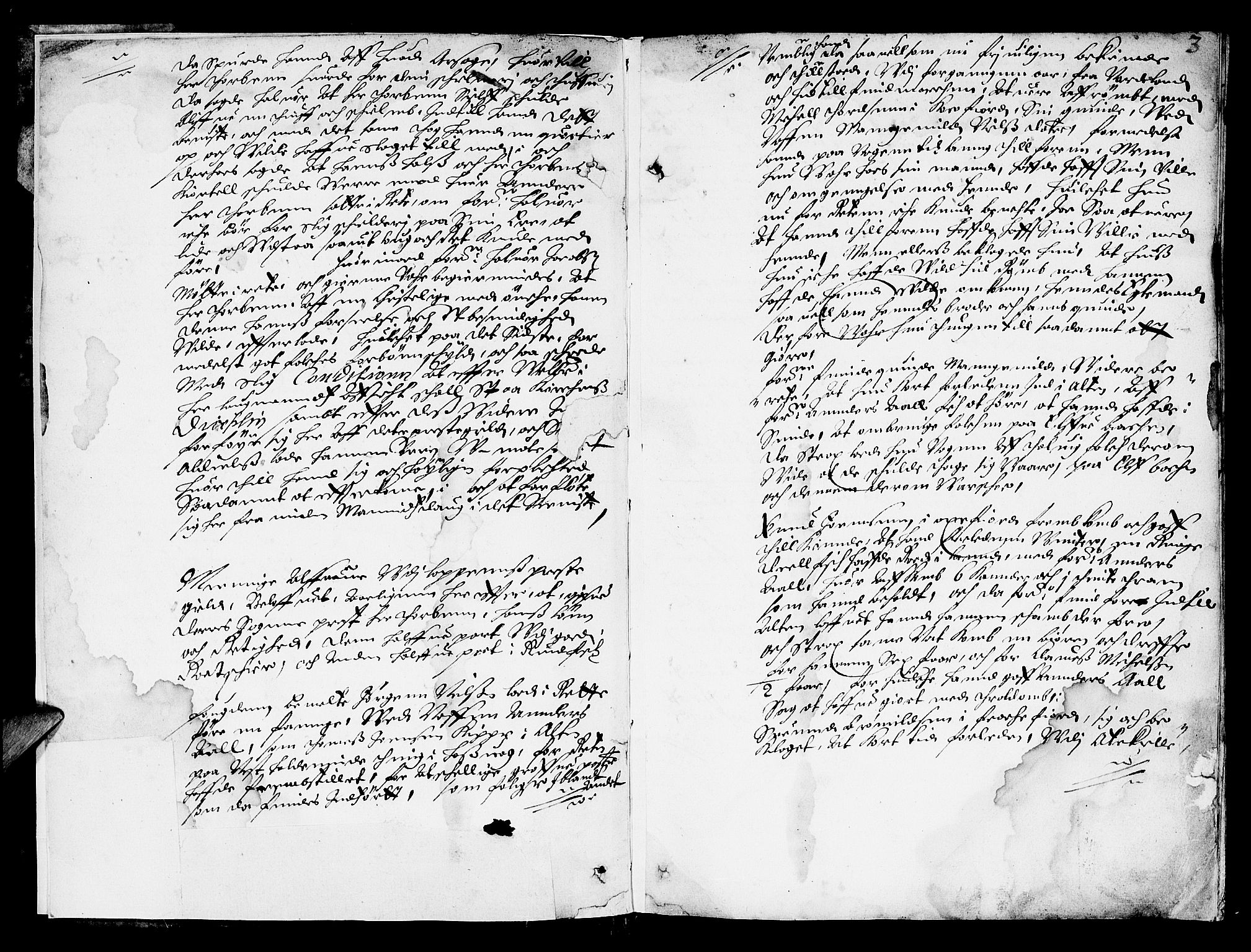 Finnmark sorenskriveri, AV/SATØ-S-0053/F/Fa/L0010: Justisprotokoller, 1654-1663, s. 2b-3a