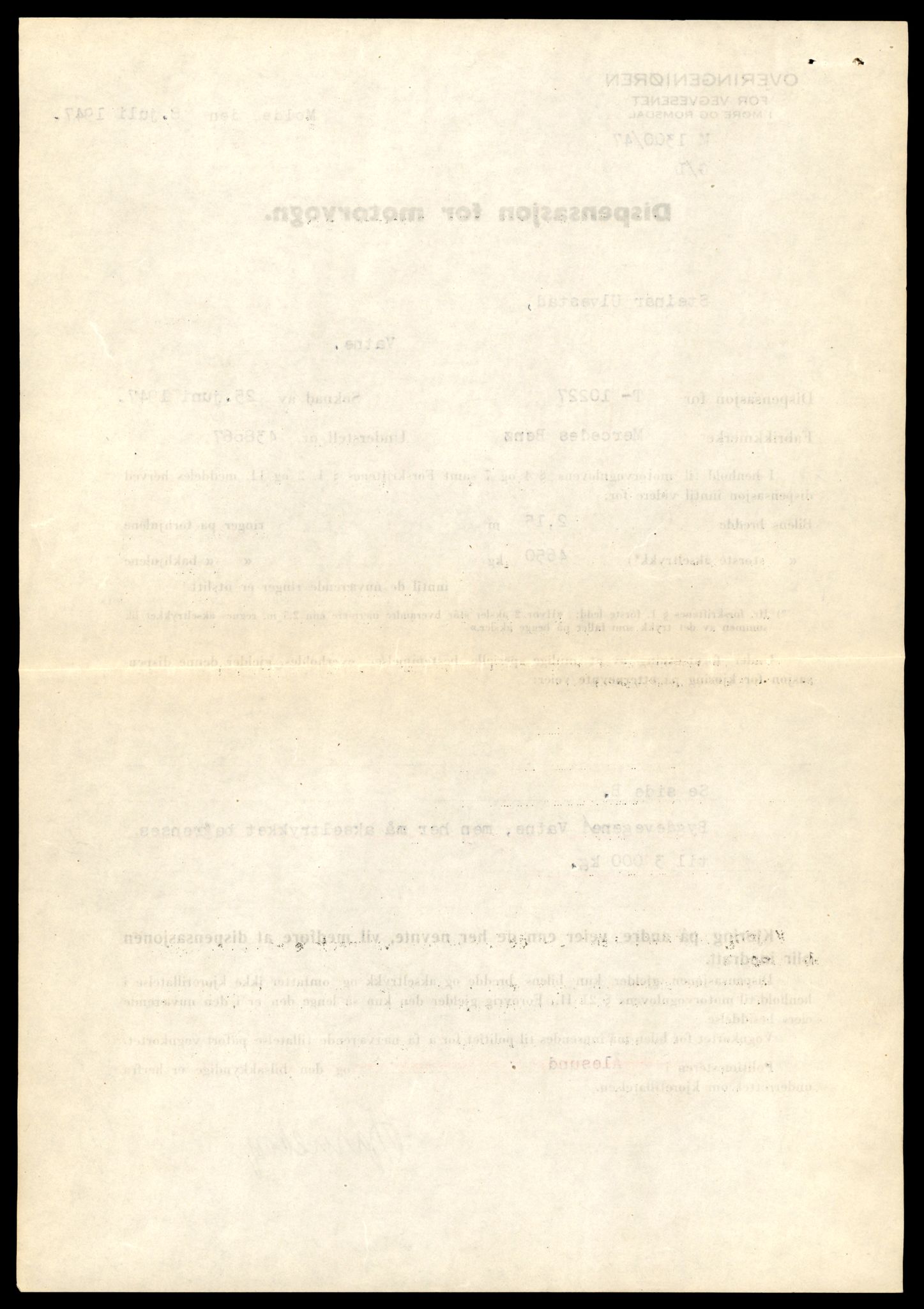 Møre og Romsdal vegkontor - Ålesund trafikkstasjon, AV/SAT-A-4099/F/Fe/L0033: Registreringskort for kjøretøy T 12151 - T 12474, 1927-1998, s. 1280