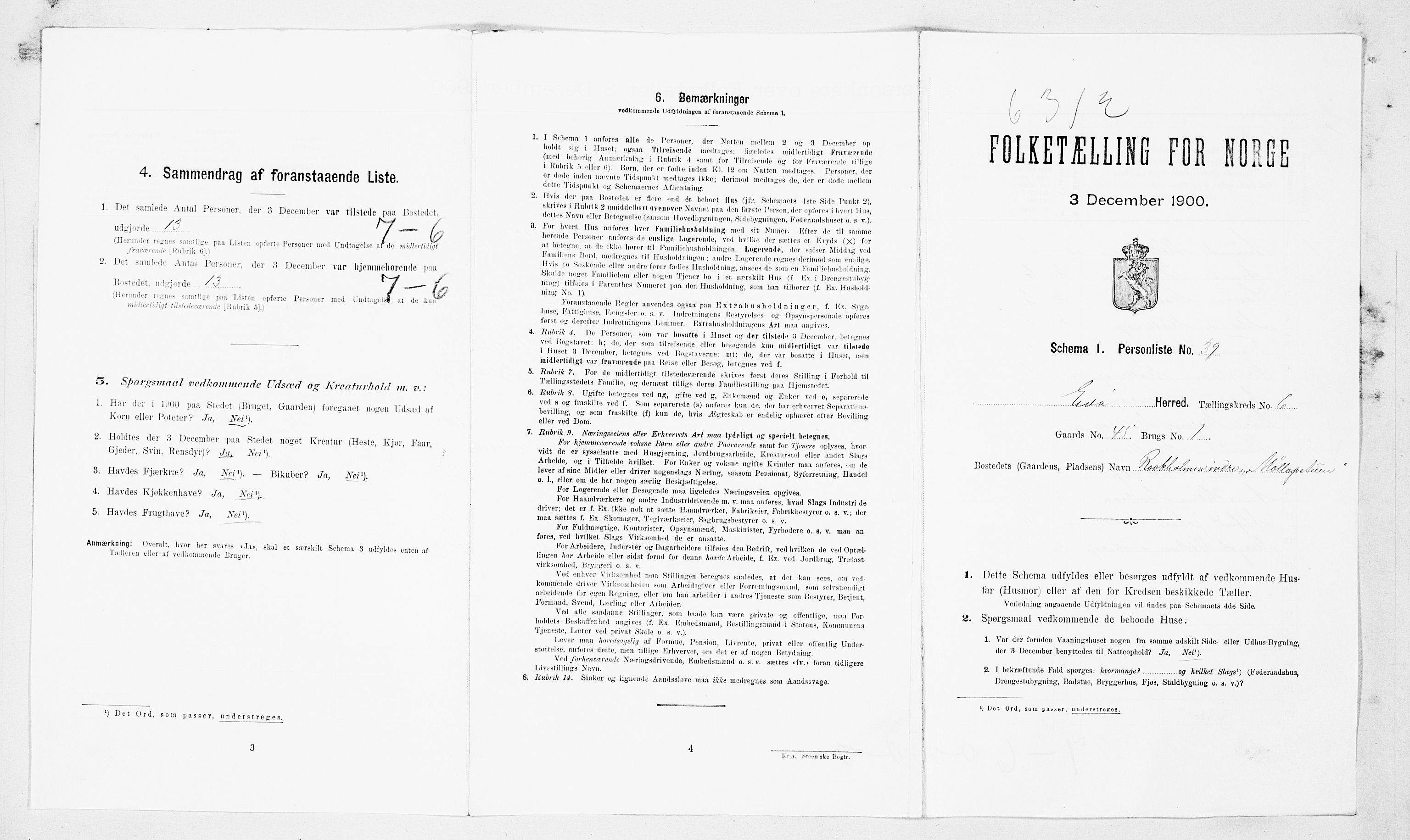 SAT, Folketelling 1900 for 1573 Edøy herred, 1900, s. 526