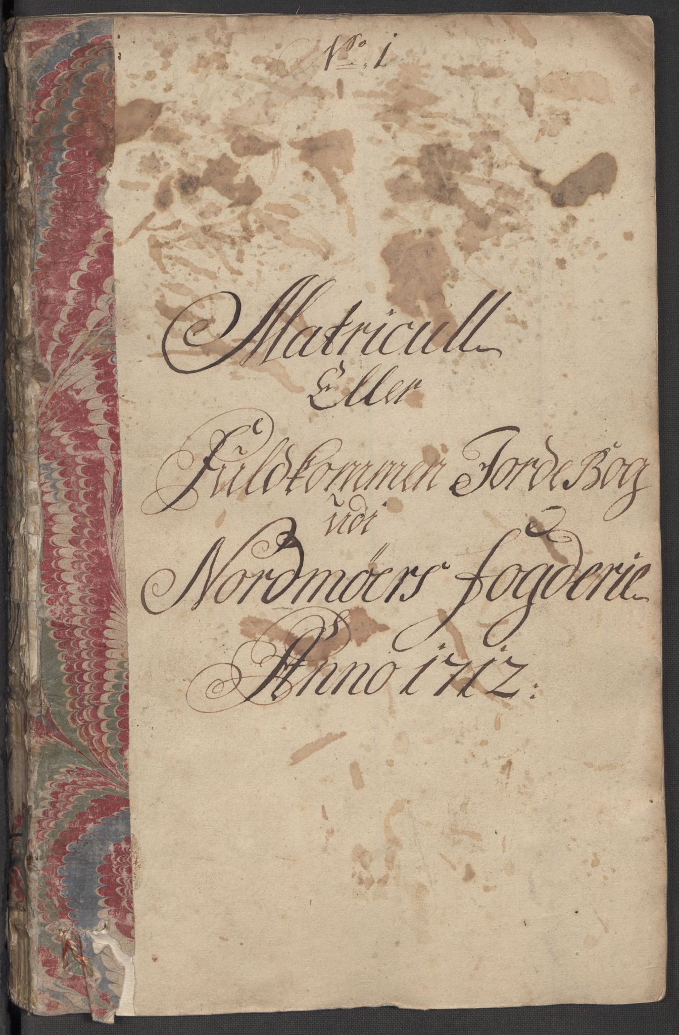 Rentekammeret inntil 1814, Reviderte regnskaper, Fogderegnskap, RA/EA-4092/R56/L3746: Fogderegnskap Nordmøre, 1712, s. 26