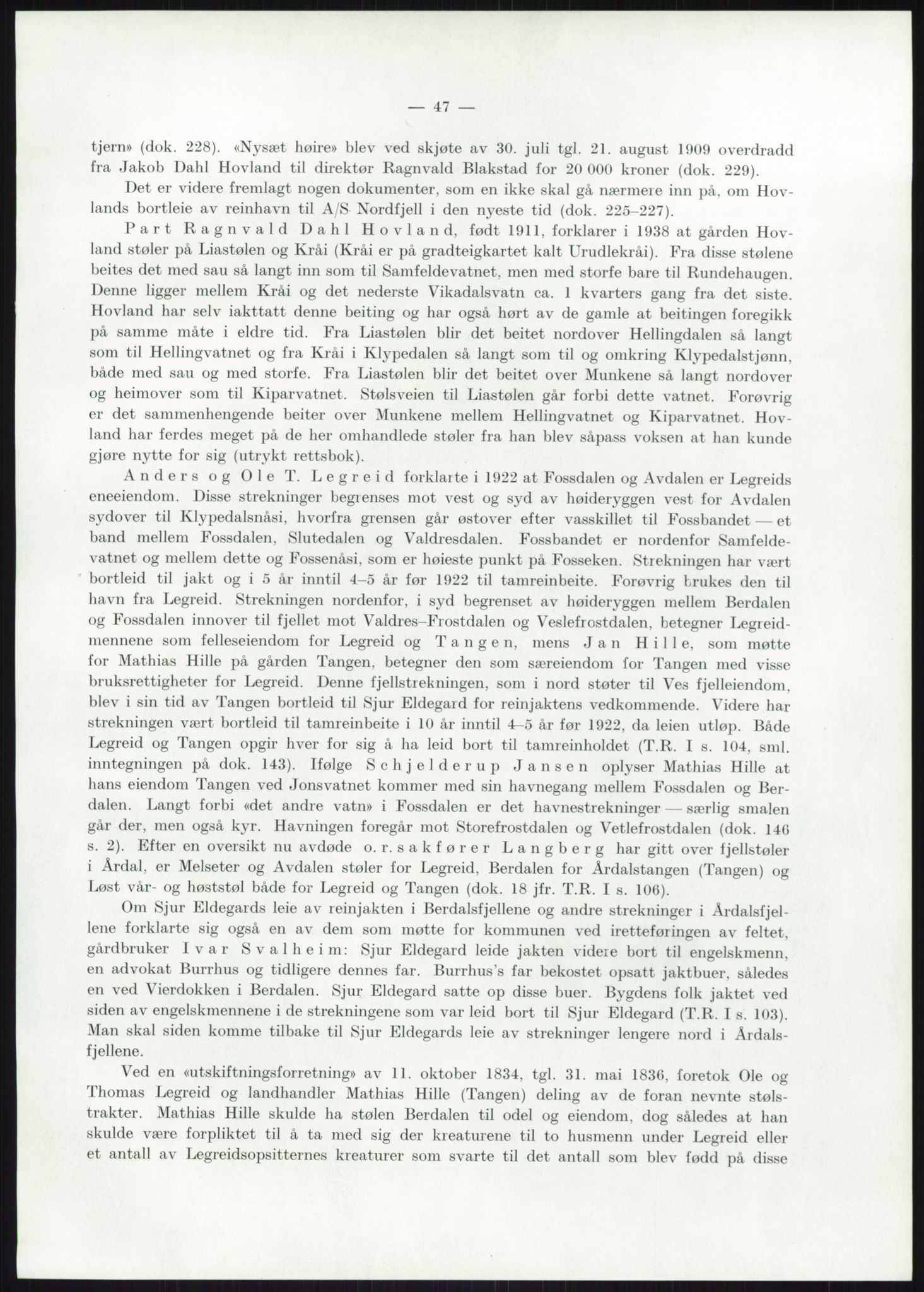 Høyfjellskommisjonen, AV/RA-S-1546/X/Xa/L0001: Nr. 1-33, 1909-1953, s. 6074