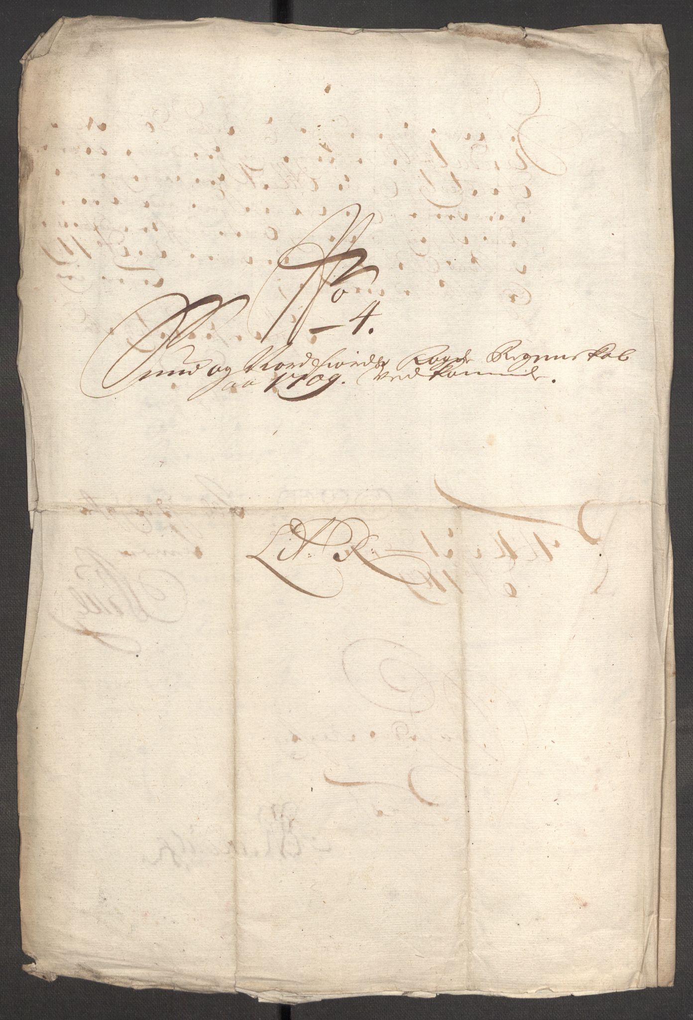 Rentekammeret inntil 1814, Reviderte regnskaper, Fogderegnskap, RA/EA-4092/R53/L3432: Fogderegnskap Sunn- og Nordfjord, 1709, s. 85