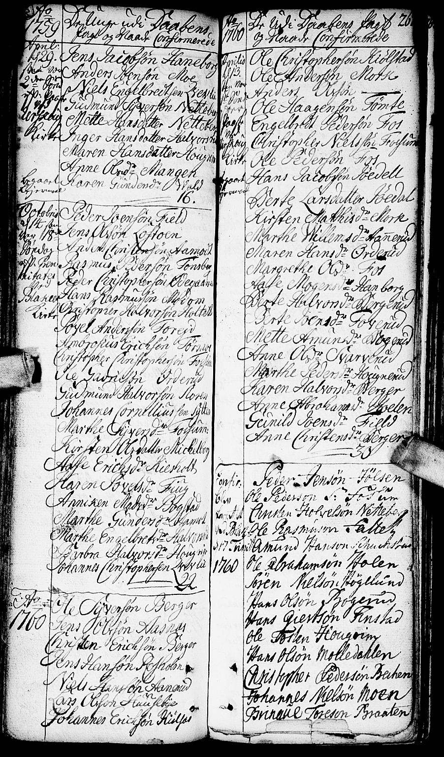 Aurskog prestekontor Kirkebøker, SAO/A-10304a/F/Fa/L0002: Ministerialbok nr. I 2, 1735-1766, s. 267