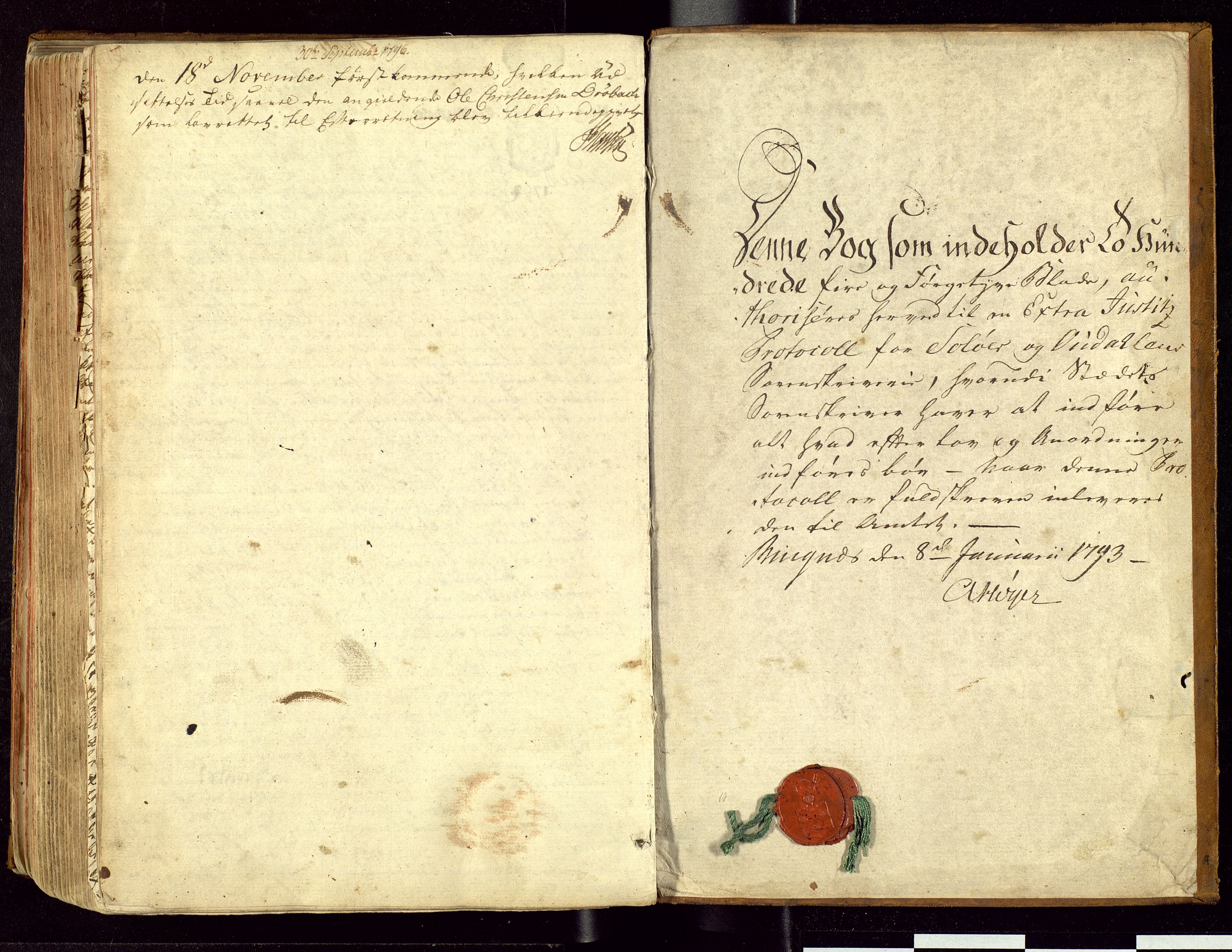 Solør og Odalen sorenskriveri, SAH/TING-026/G/Gc/Gca/L0006: Justis- og politisaker, 1792-1796