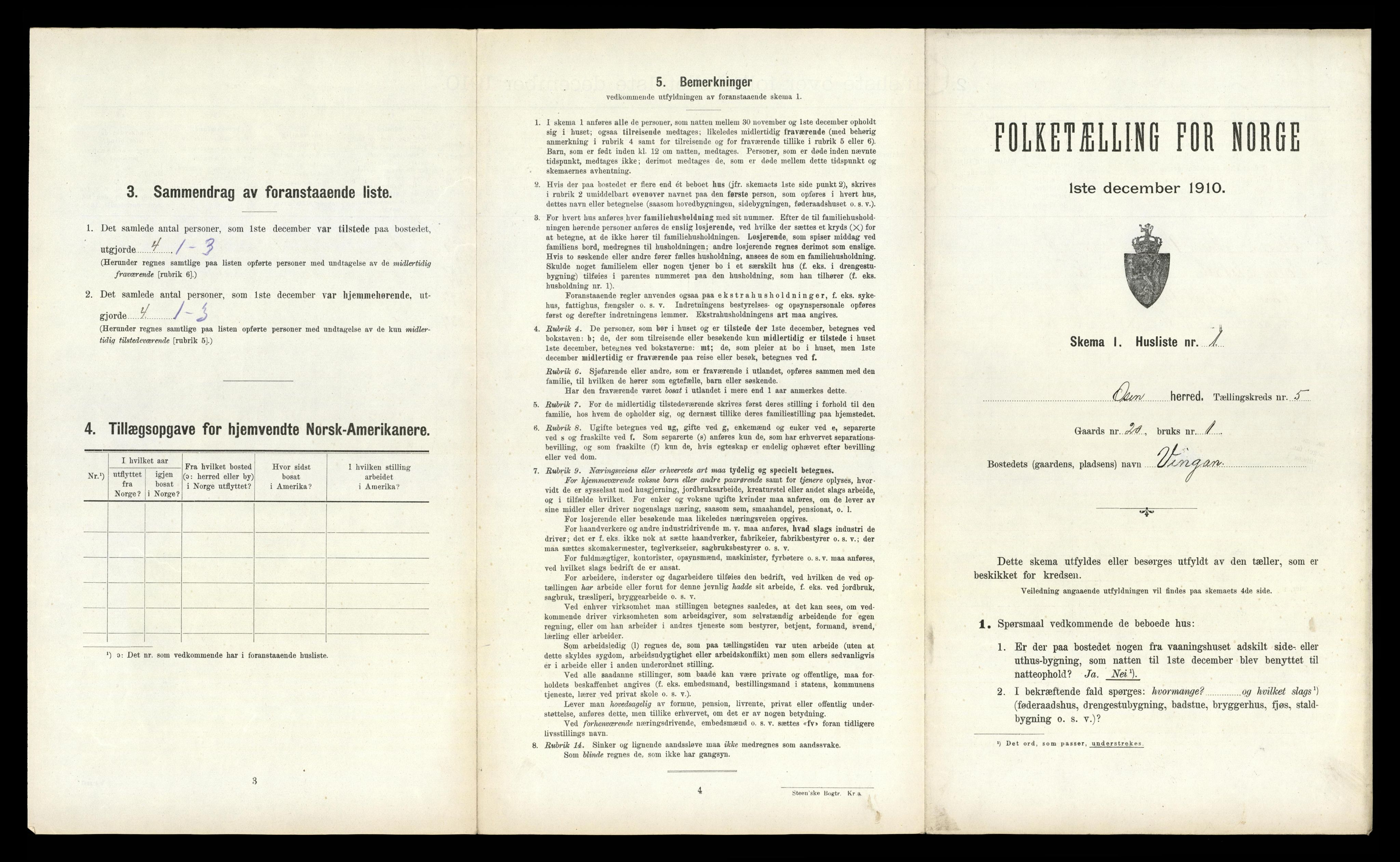 RA, Folketelling 1910 for 1633 Osen herred, 1910, s. 282