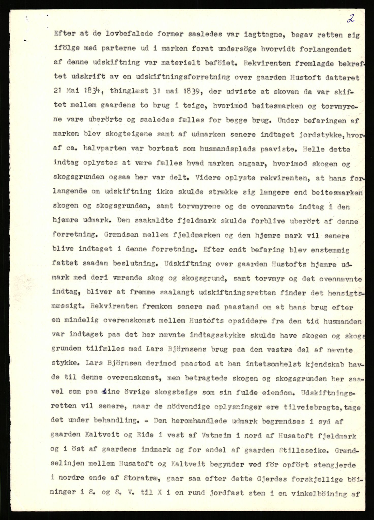 Statsarkivet i Stavanger, AV/SAST-A-101971/03/Y/Yj/L0040: Avskrifter sortert etter gårdnavn: Hovland i Egersun - Hustveit, 1750-1930, s. 699