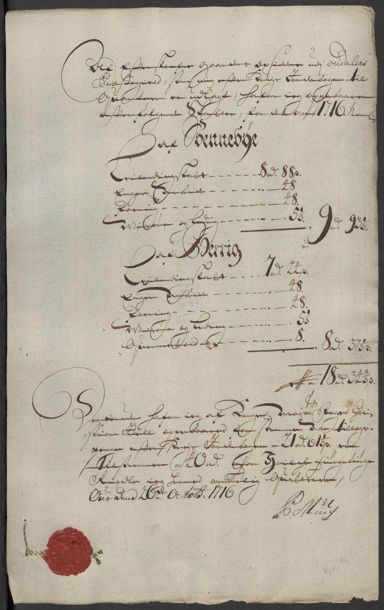 Rentekammeret inntil 1814, Reviderte regnskaper, Fogderegnskap, RA/EA-4092/R13/L0855: Fogderegnskap Solør, Odal og Østerdal, 1716, s. 326