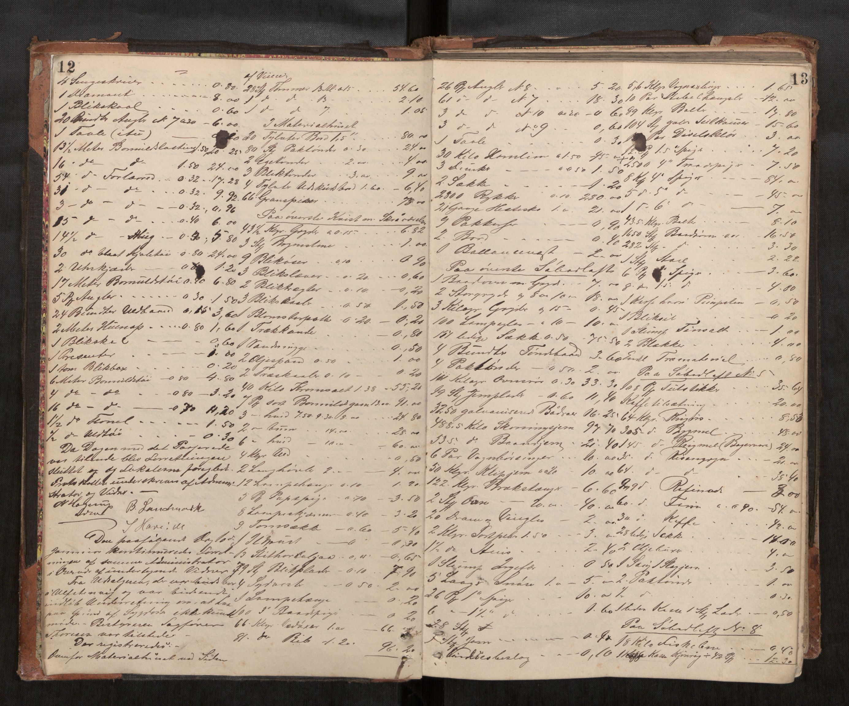 Søre Sunnmøre sorenskriveri, AV/SAT-A-4122/1/3/3B/L0006: Skiftebehandlings- / Skifteforhandlingsprotokollar, 1883-1895, s. 12-13