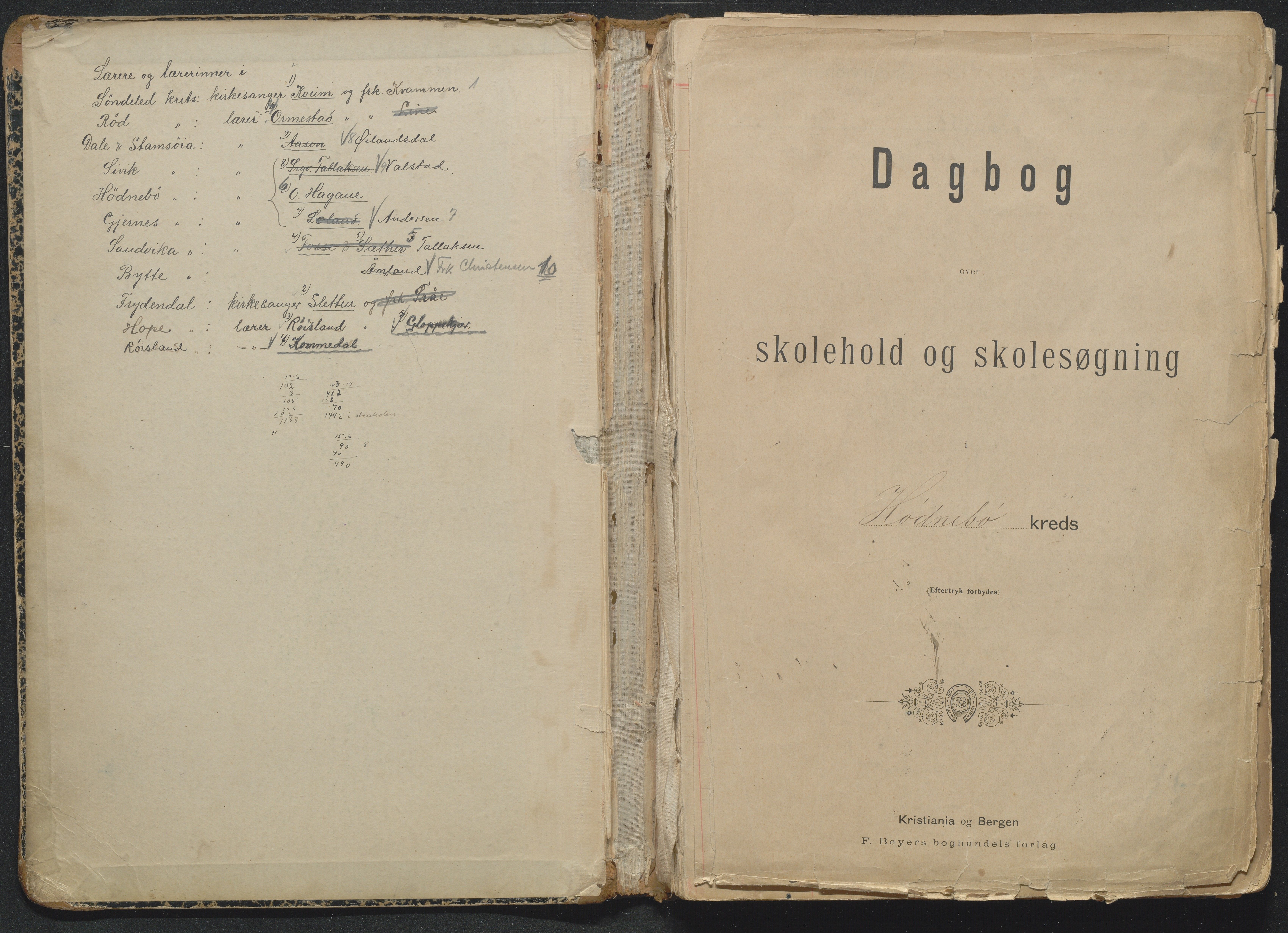 Søndeled kommune, AAKS/KA0913-PK/1/05/05c/L0003: Dagbok, 1893-1932