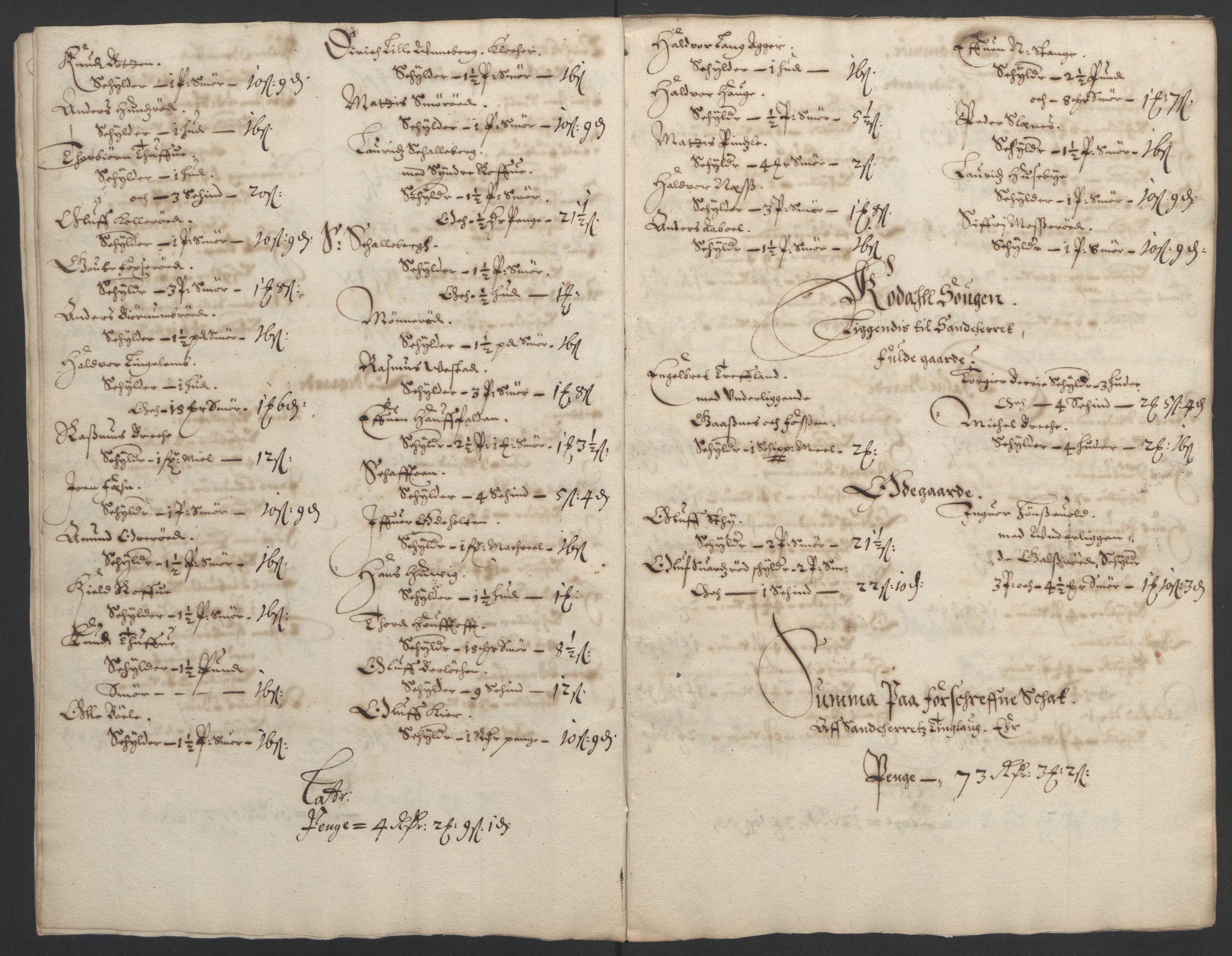 Rentekammeret inntil 1814, Reviderte regnskaper, Fogderegnskap, AV/RA-EA-4092/R33/L1965: Fogderegnskap Larvik grevskap, 1669-1670, s. 60