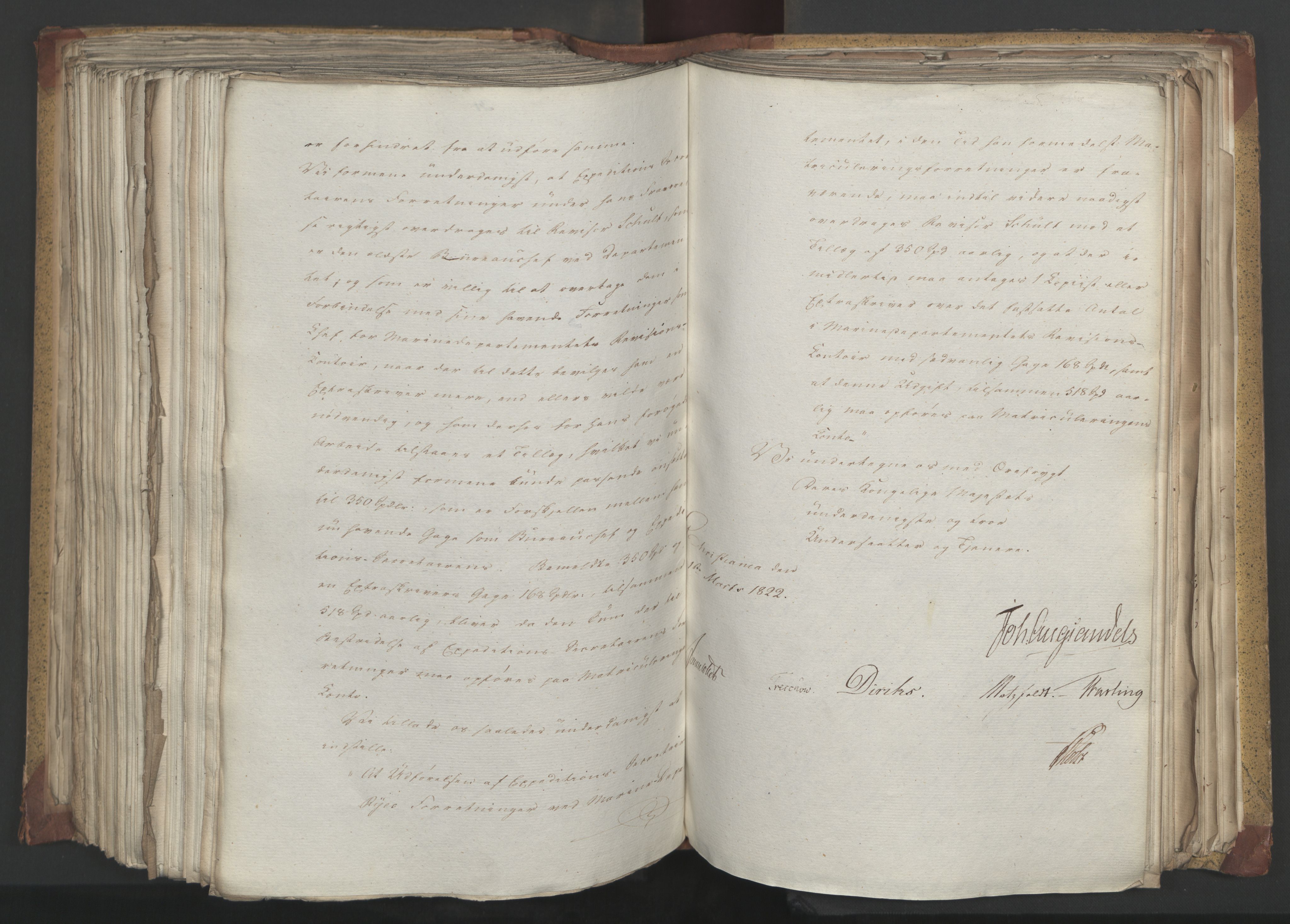 Statsrådsavdelingen i Stockholm, AV/RA-S-1003/D/Da/L0029: Regjeringsinnstillinger nr. 5587-5799, 1822, s. 348