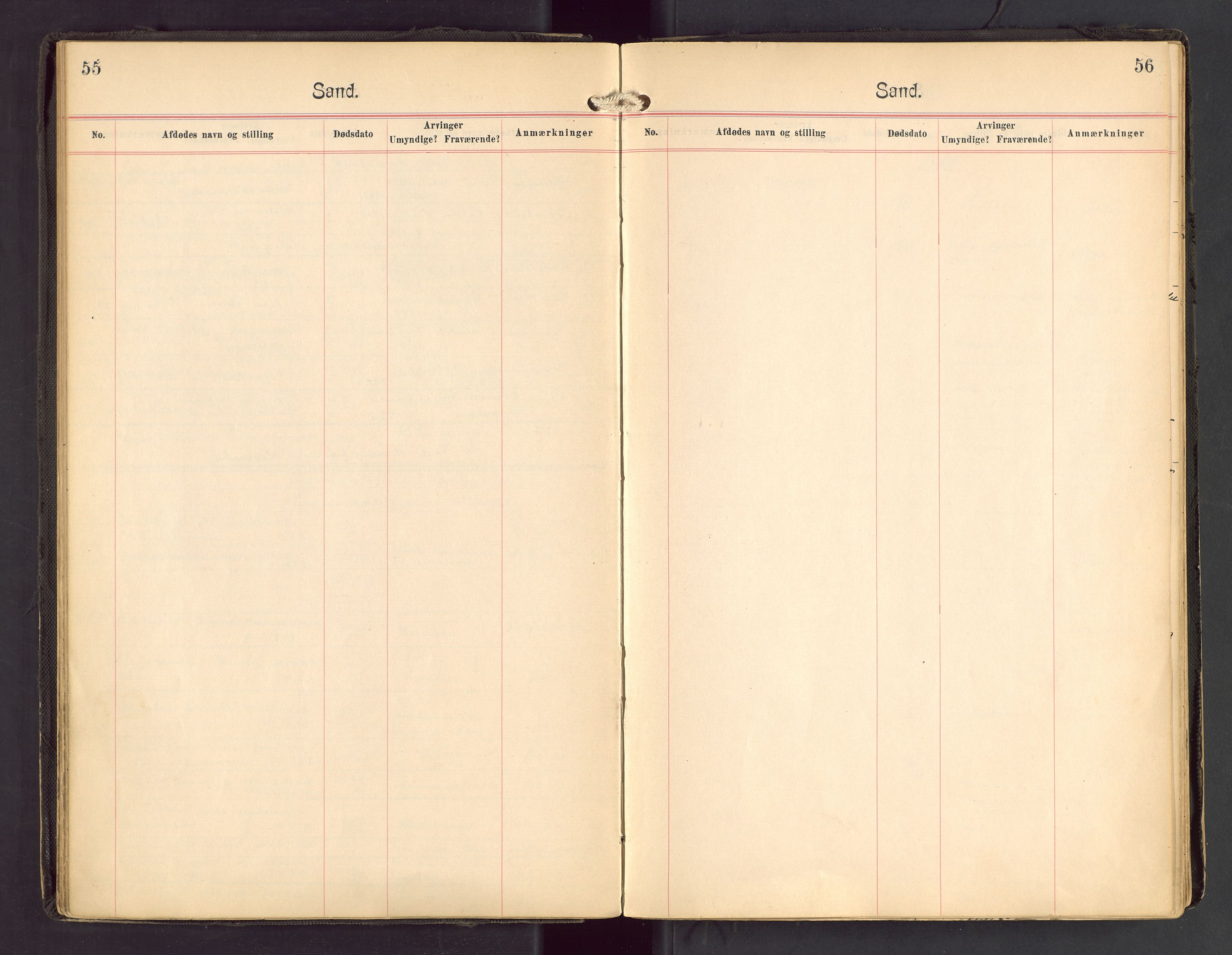 Ryfylke tingrett, AV/SAST-A-100055/001/IV/IVA/L0004: Dødsfallsprotokoll, 1920-1929, s. 55-56