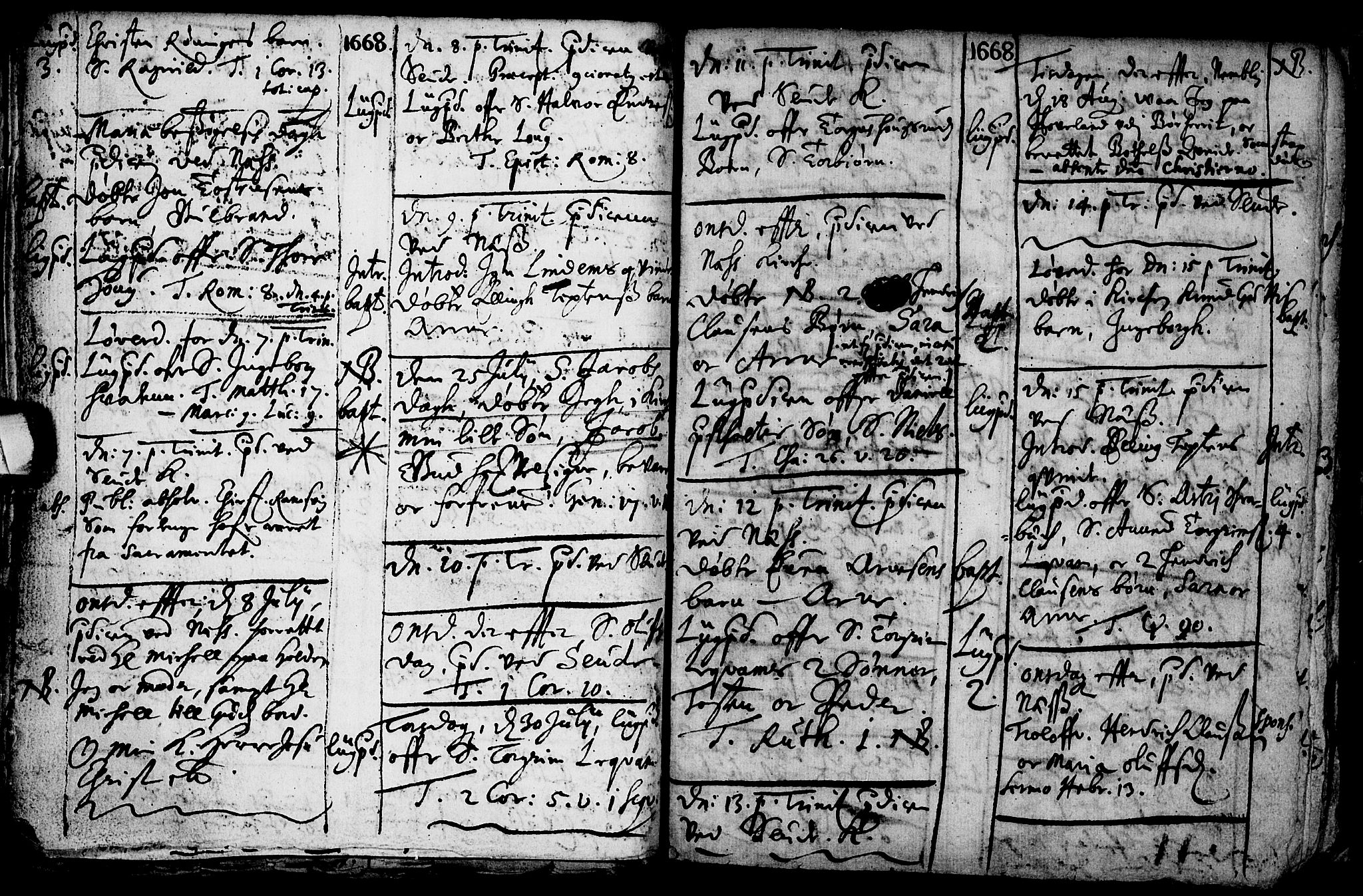 Sauherad kirkebøker, SAKO/A-298/F/Fa/L0001: Ministerialbok nr. I 1, 1649-1681